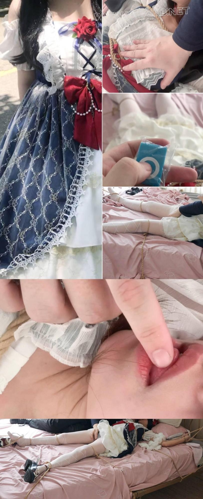 白雪公主的落难日记 绝对纯真的处女指令，当公主被骗绑到床上，开始用玩具调教懵懂…