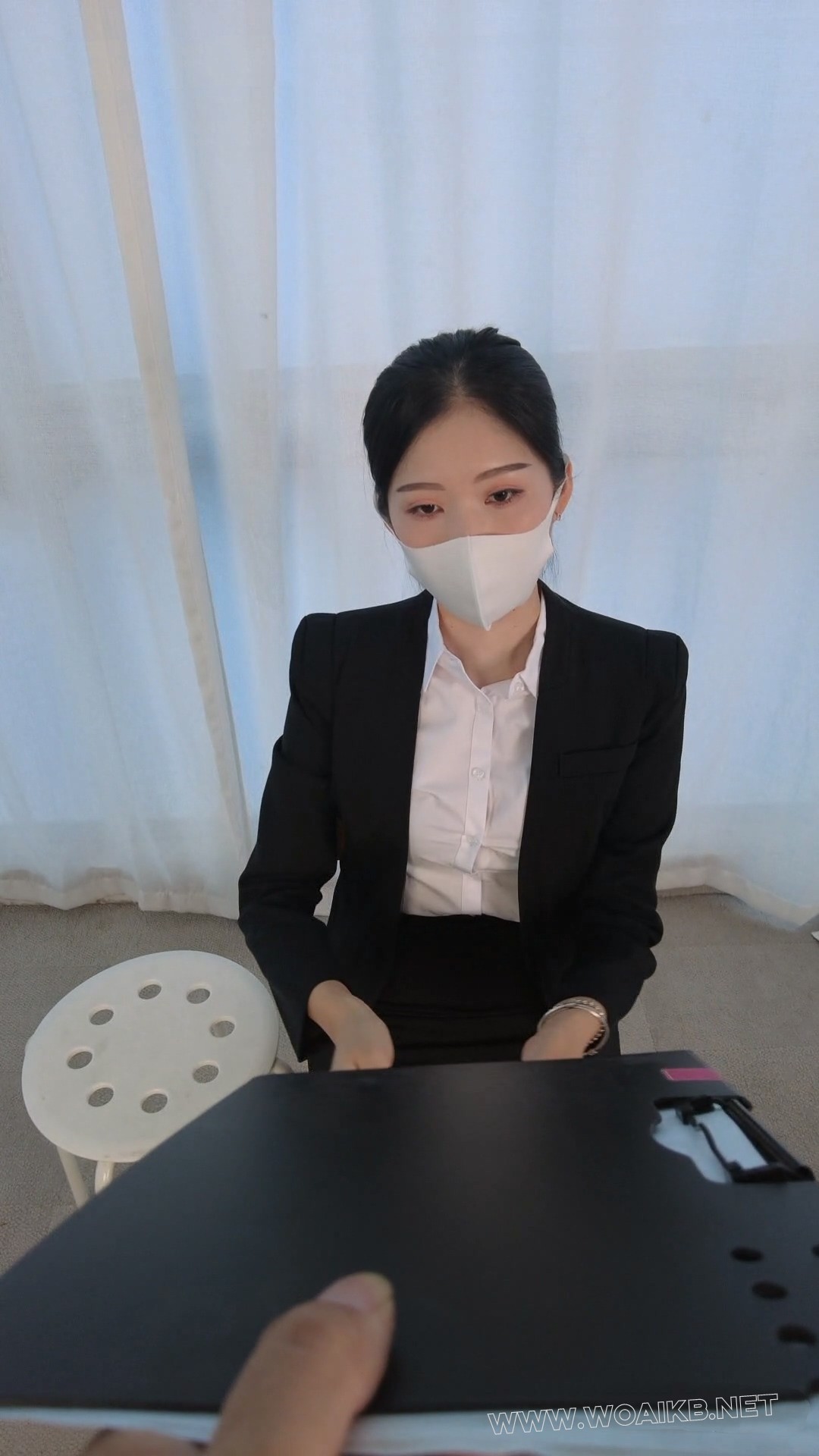 危险的面试正片1 思思试镜 黑丝OL 制服捆绑 海老缚 TK 足控 黑丝脚 椅缚