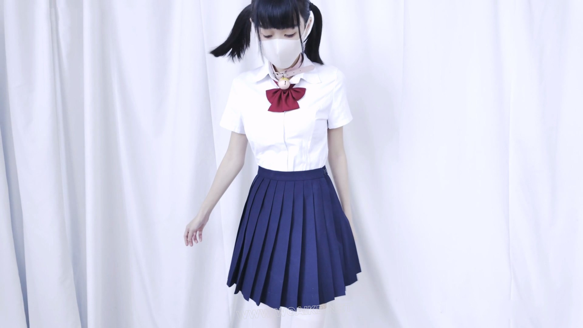 再次犯错的JK少女上集 JK 白丝 双马尾LOLI 鞭打 强膏 固定放置 强高放置 锁链口球