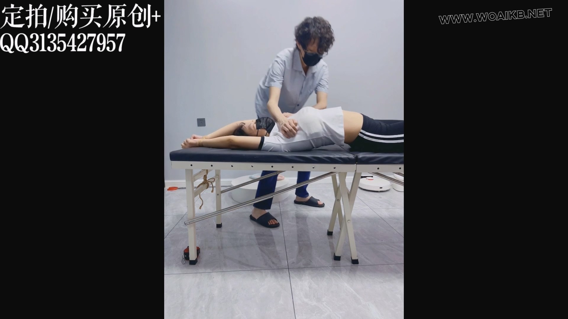 刑床驾驶员2！超级超级怕痒模特糖糖的第二部TK片~超怕痒运动服少女体验严厉TK，怕... 预览图 1