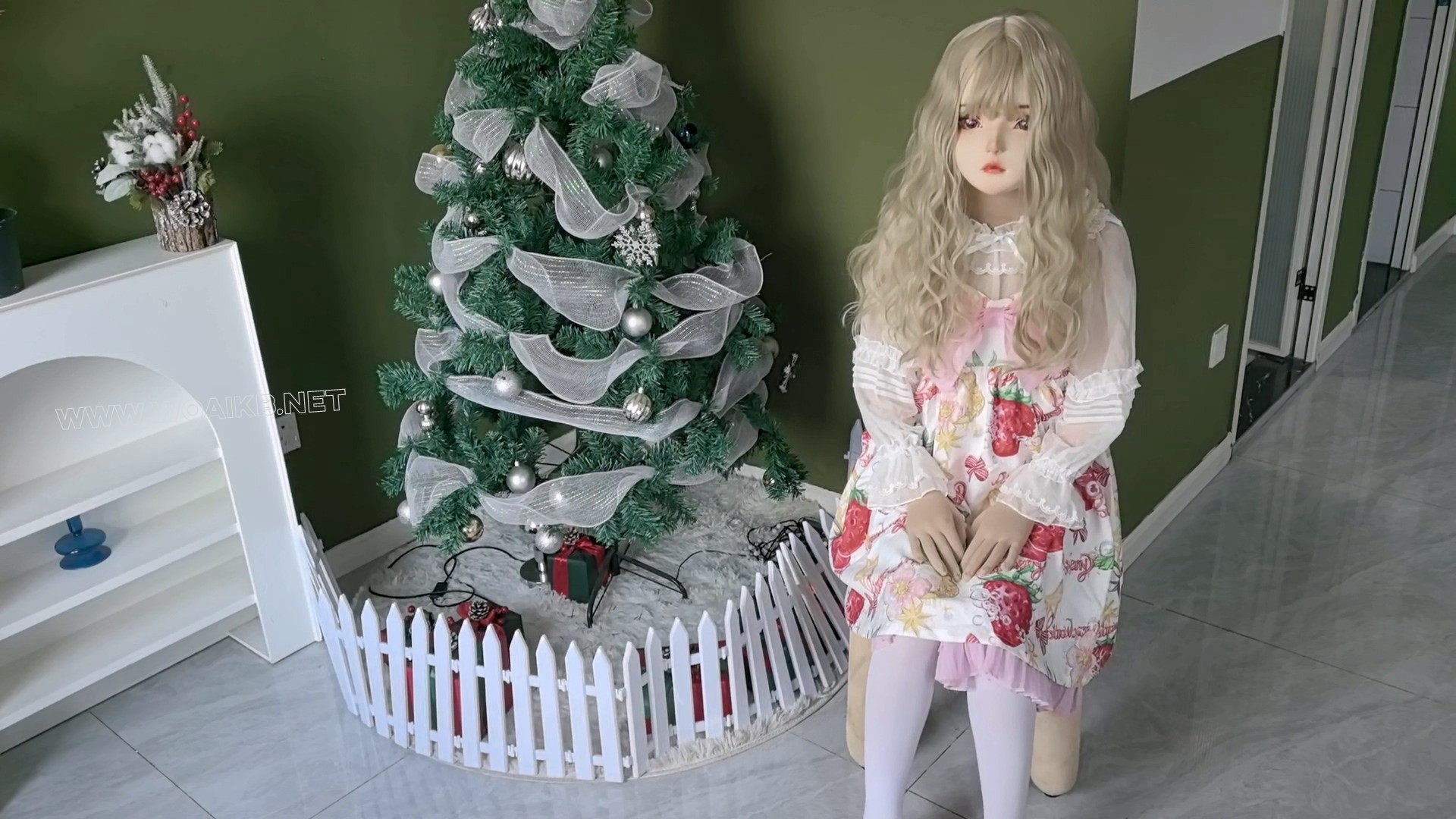 【人偶女友-01】收到一萌宠 没收住手 五六个小时玩嗨了 TD+木奉强糕，震动震动乳夹…