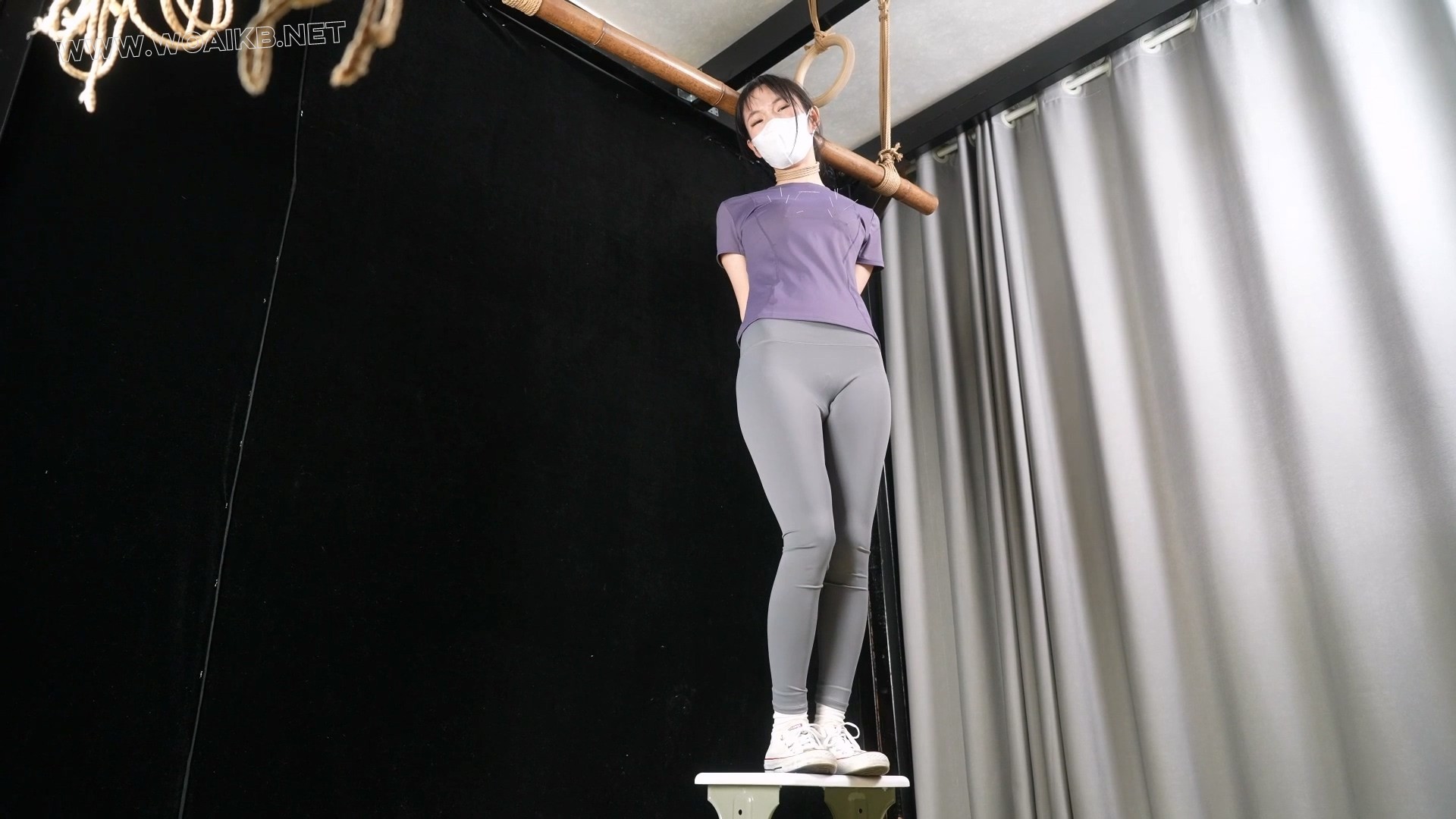 嗷嗷-瑜伽服 +帆布鞋，劫持举高高，袅袅，剧情向！ 预览图 20