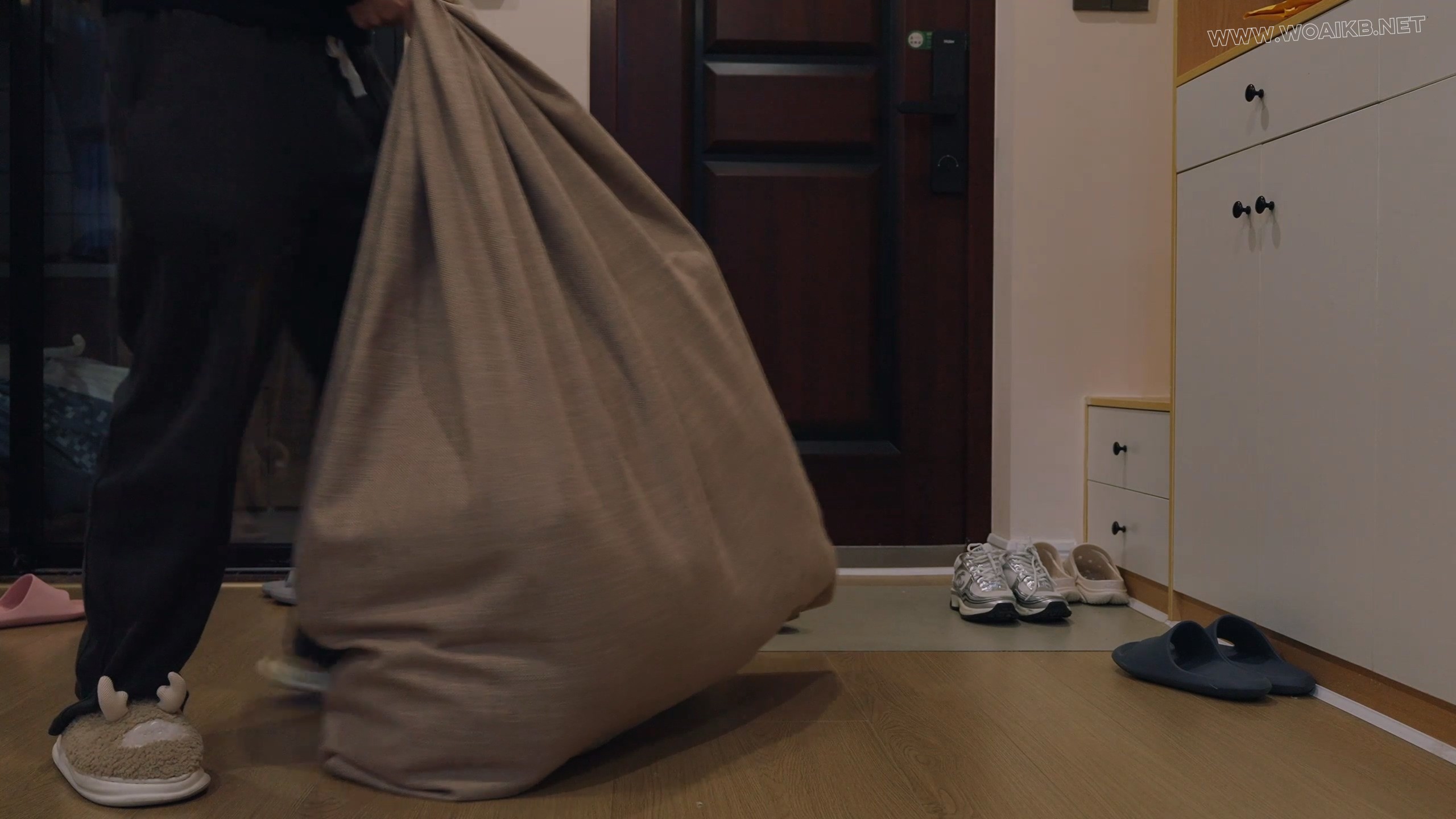 《绑架圣诞愿望精灵》 把圣诞精灵装在麻袋里绑架回家，扔在床上绑起来玩弄，在把她…