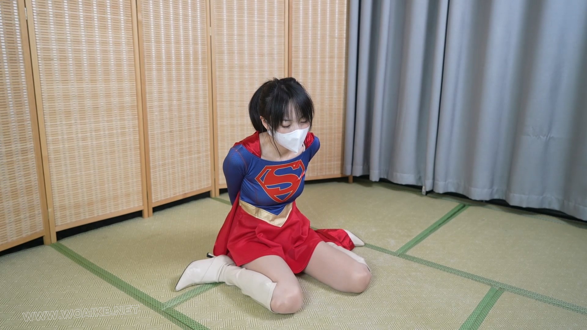 嗷嗷-抓捕女超人，揉胸失禁！1H剧情版！