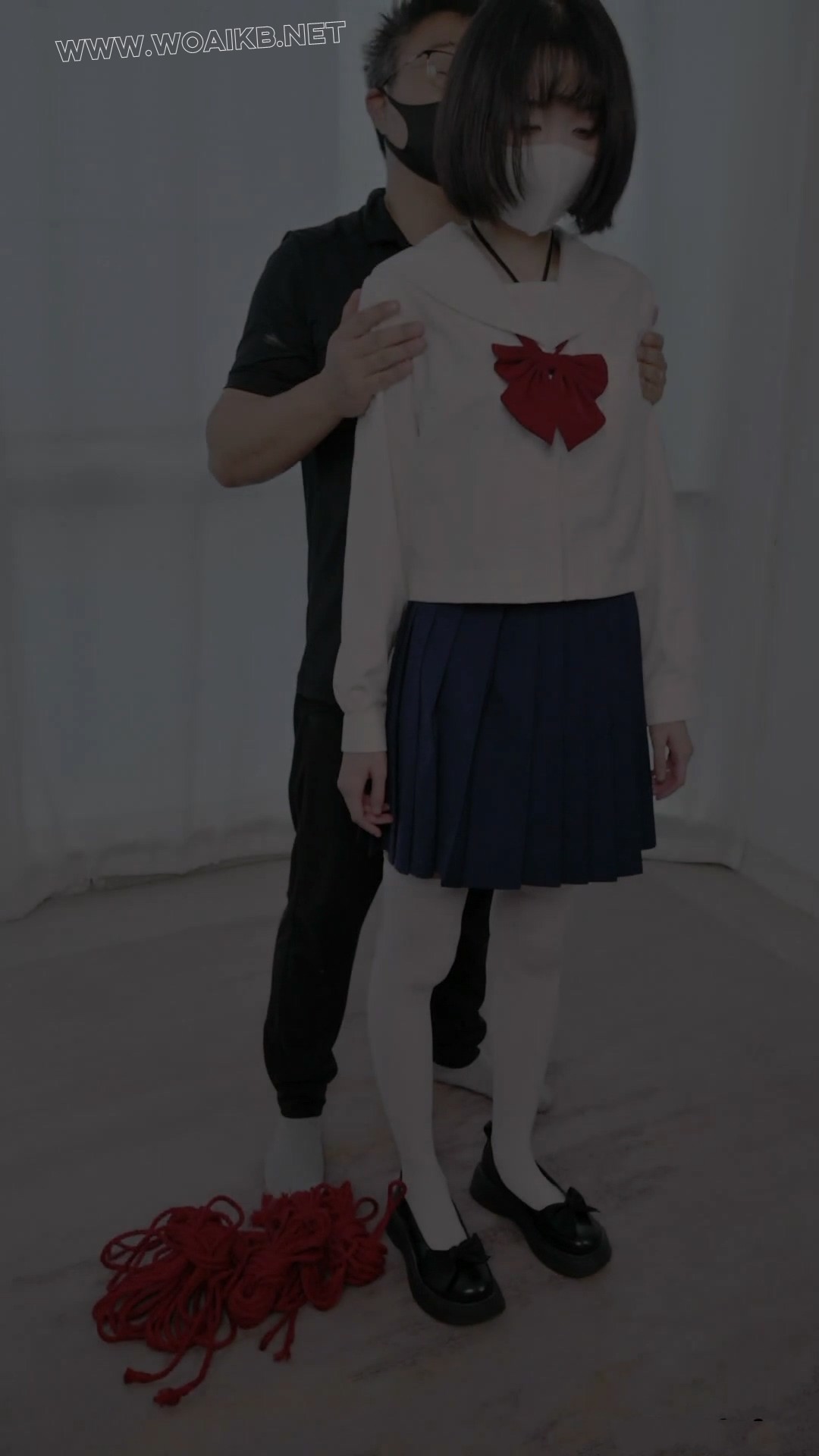 惩戒学园5 HD竖屏 清纯JK 白丝LOLI 固定放置 阳俱口塞你 口水如瀑 虐足虐趾 鞭打 …