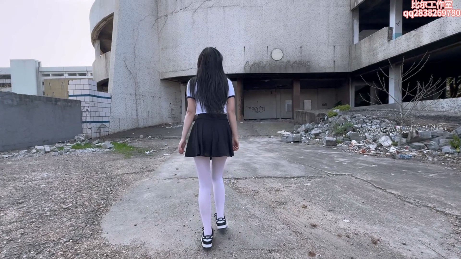 毁坏玷污弄脏白丝女的骄傲 废墟玷污清纯白丝女