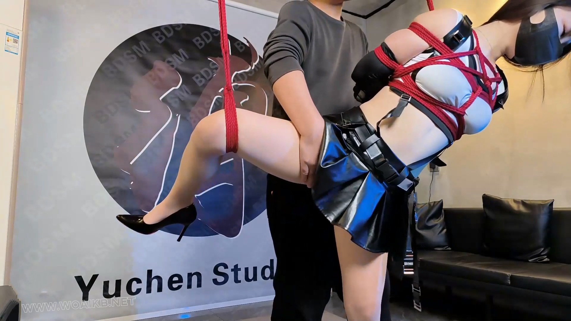 调戏“蒂法” 五花大绑 关押监禁 吊缚玩弄 强制 重度SP 爽到怀疑人生