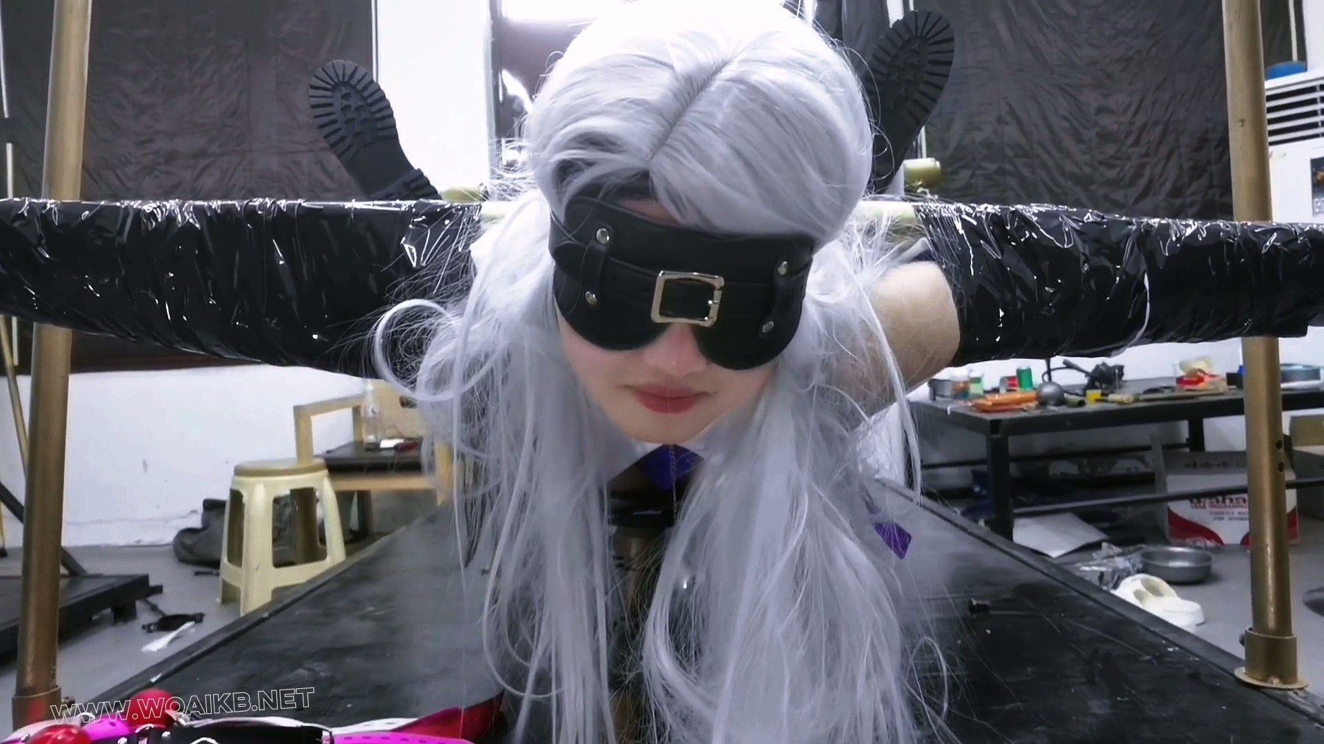 宠儿多种口球拘束架禁锢来打赌论输赢