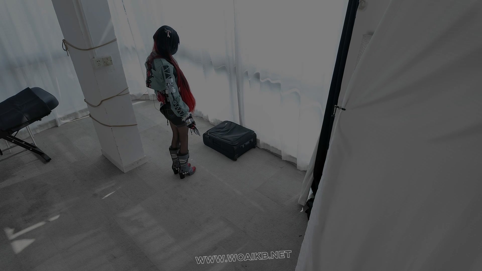 简杜的金属极限逃脱挑战 绝区零 简杜COS 金属拘束 逃脱挑战 呼吸抑制 扼颈窒西 极…