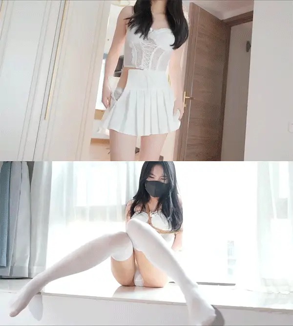 《绳影迷局》（番外一）经过前几集调教，这次男友下班后解锁失禁初尝试，（白丝吊…