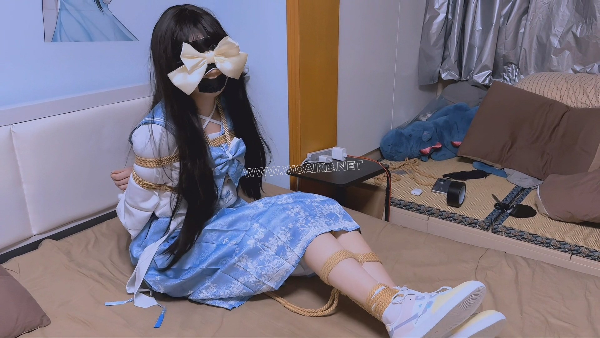 困困第十五弹，JK长裙的努力挣扎