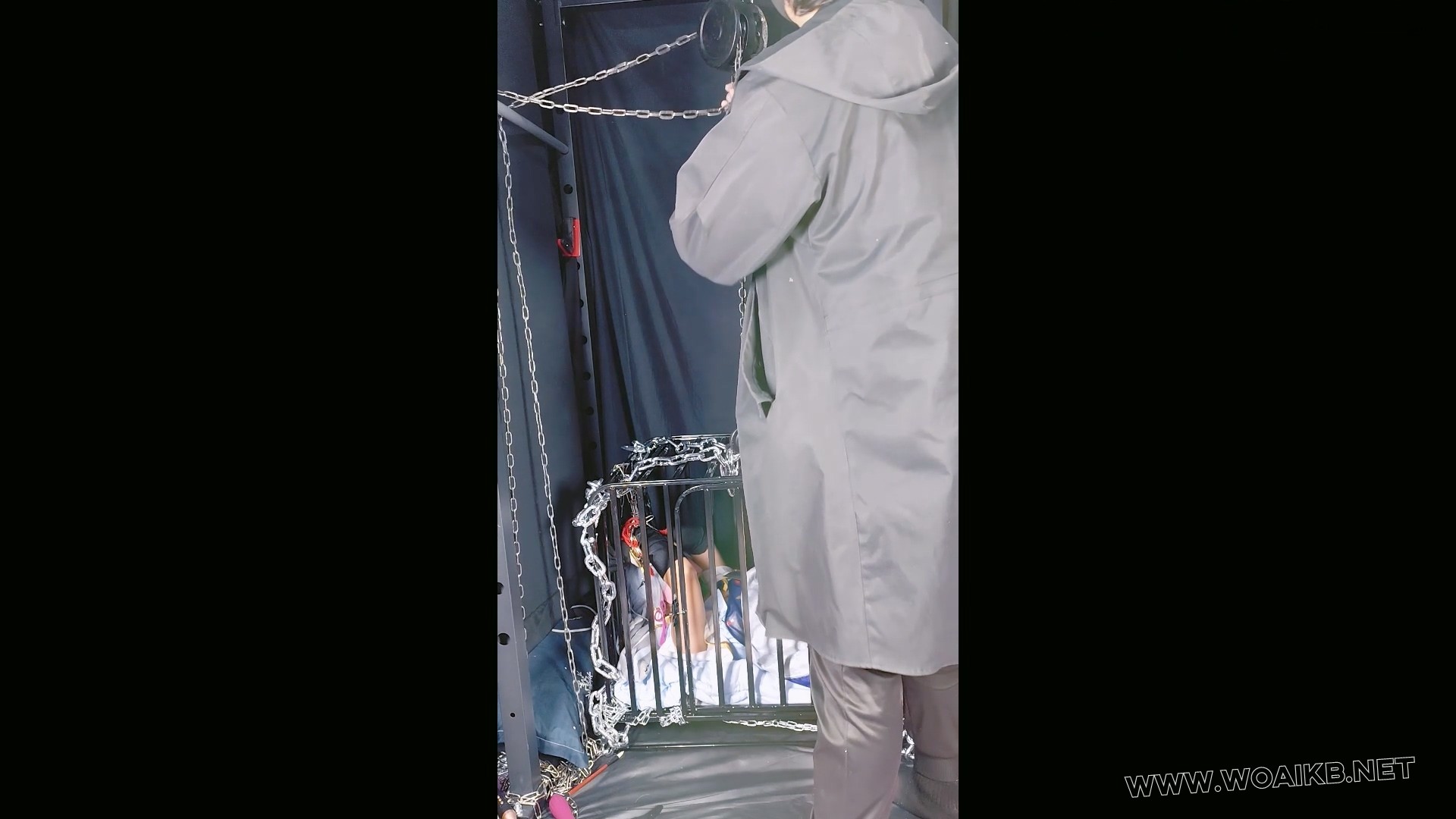 《刑房中的神里绫华》，暗黑风格拷问，超级刺激的一次，在空中高超了很多次，下来…