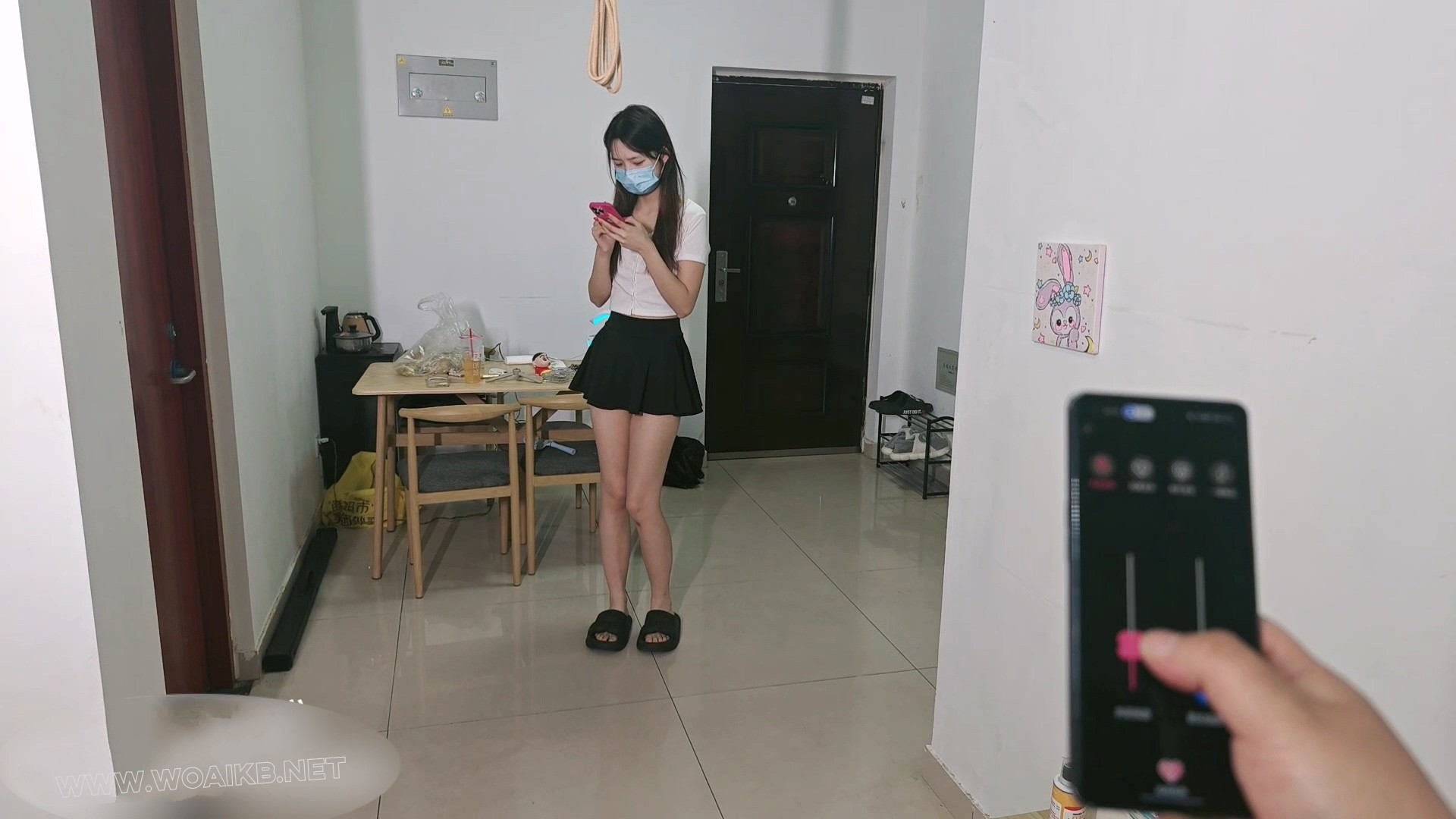 模特桃桃 直臂捆绑 强行跪姿 远程震动+远程吮吸 强高