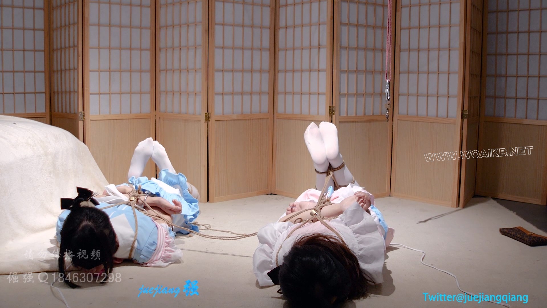 小琦小仆双人女仆连带束缚定拍