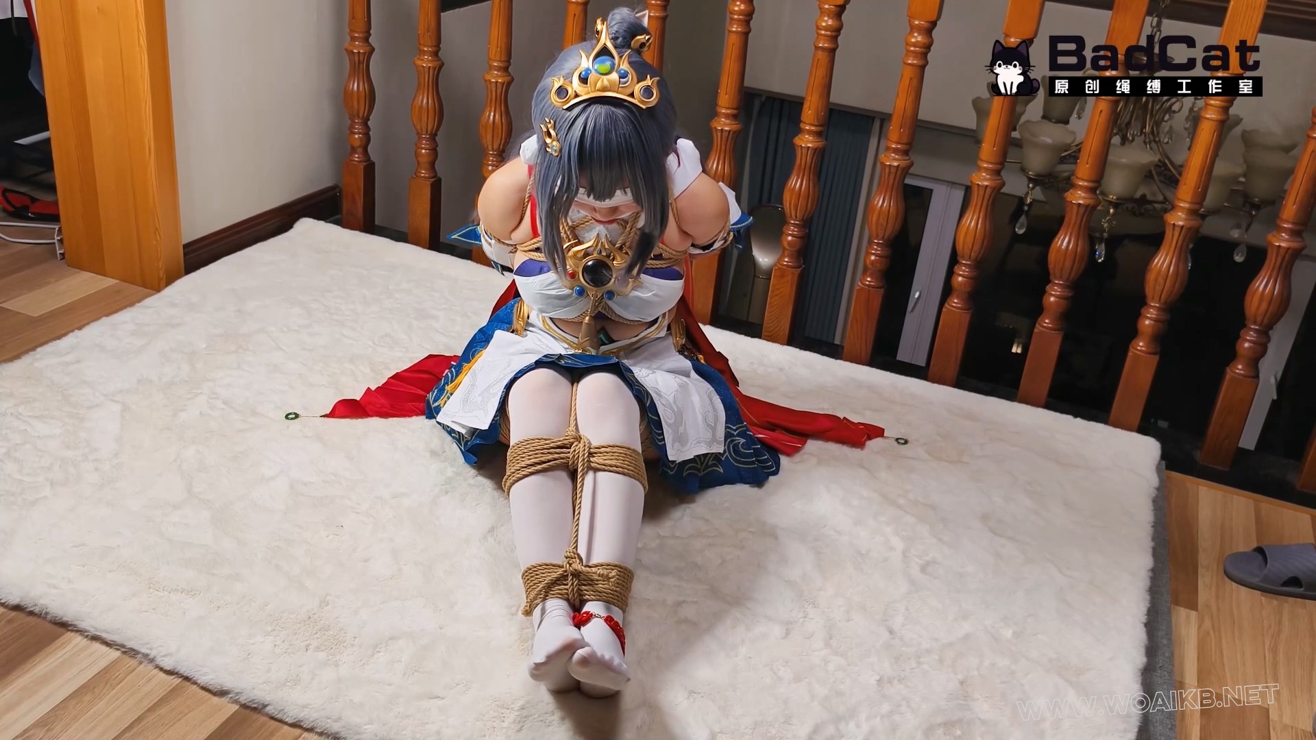 崩铁 云璃coser 的紧缚挣扎