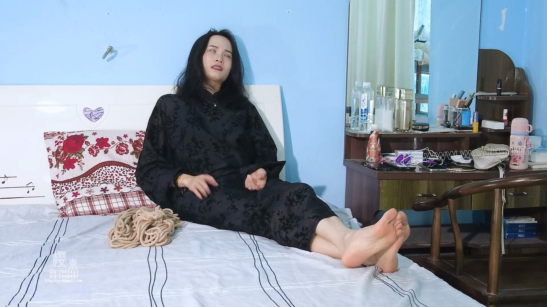 按摩小姐上门被套路驷马捆绑狂挠脚心SP屁屁！棒棒羞耻强G！口球口水拉丝！  《套路…