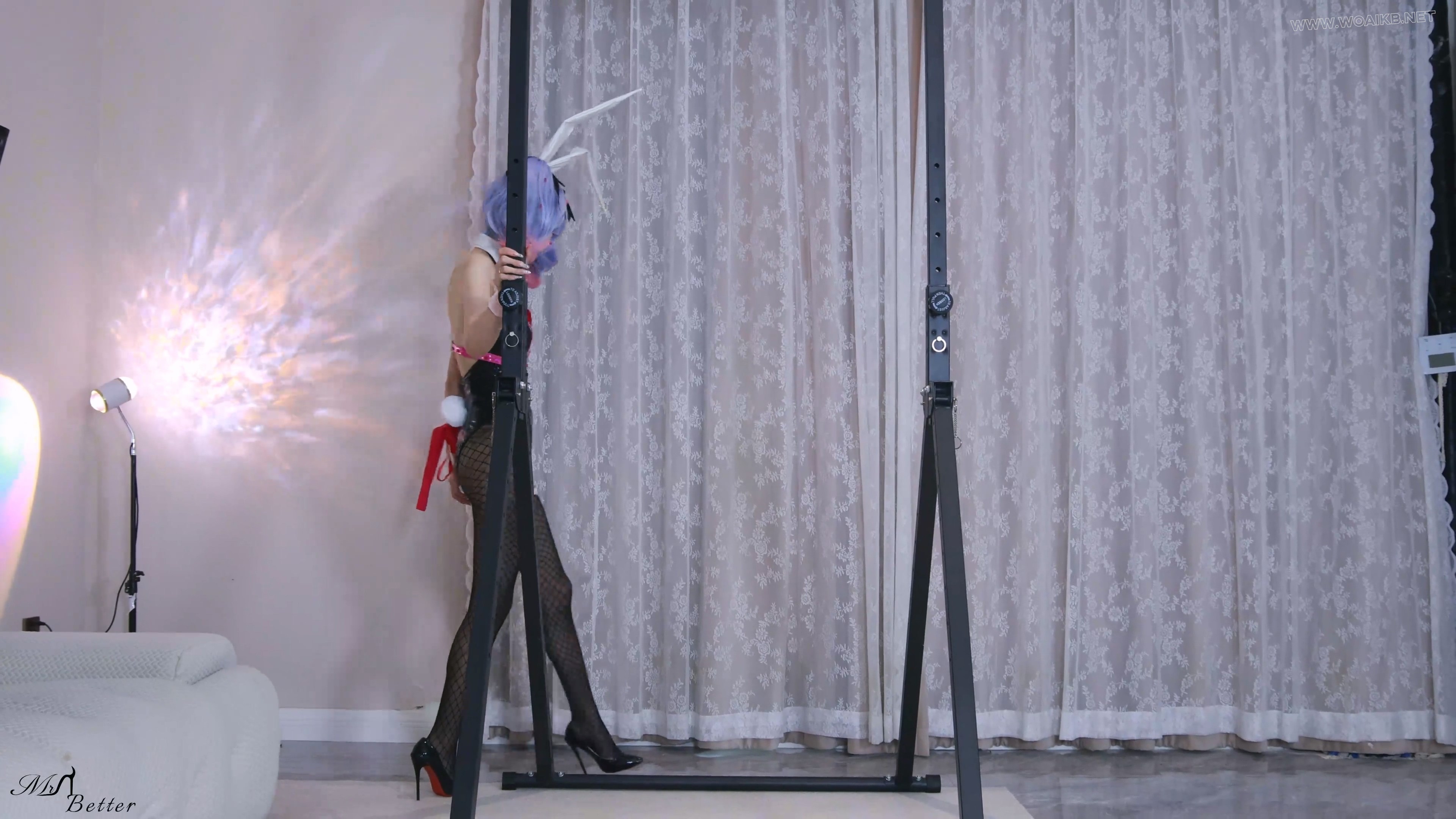 贝特定拍，倩倩兔子洞cos