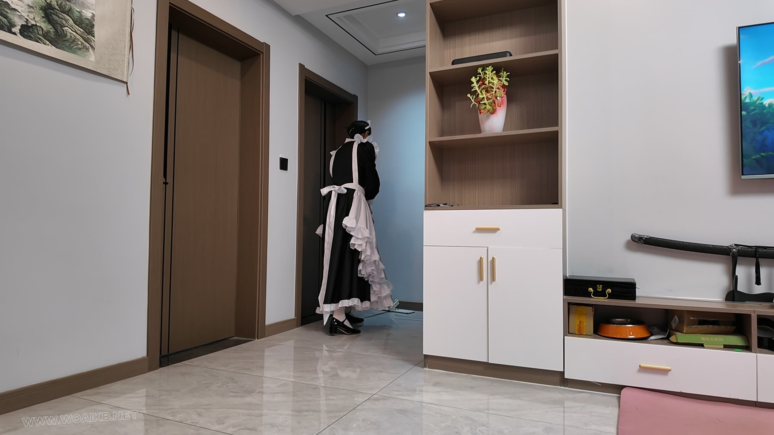 绑架人妻之白丝女仆三