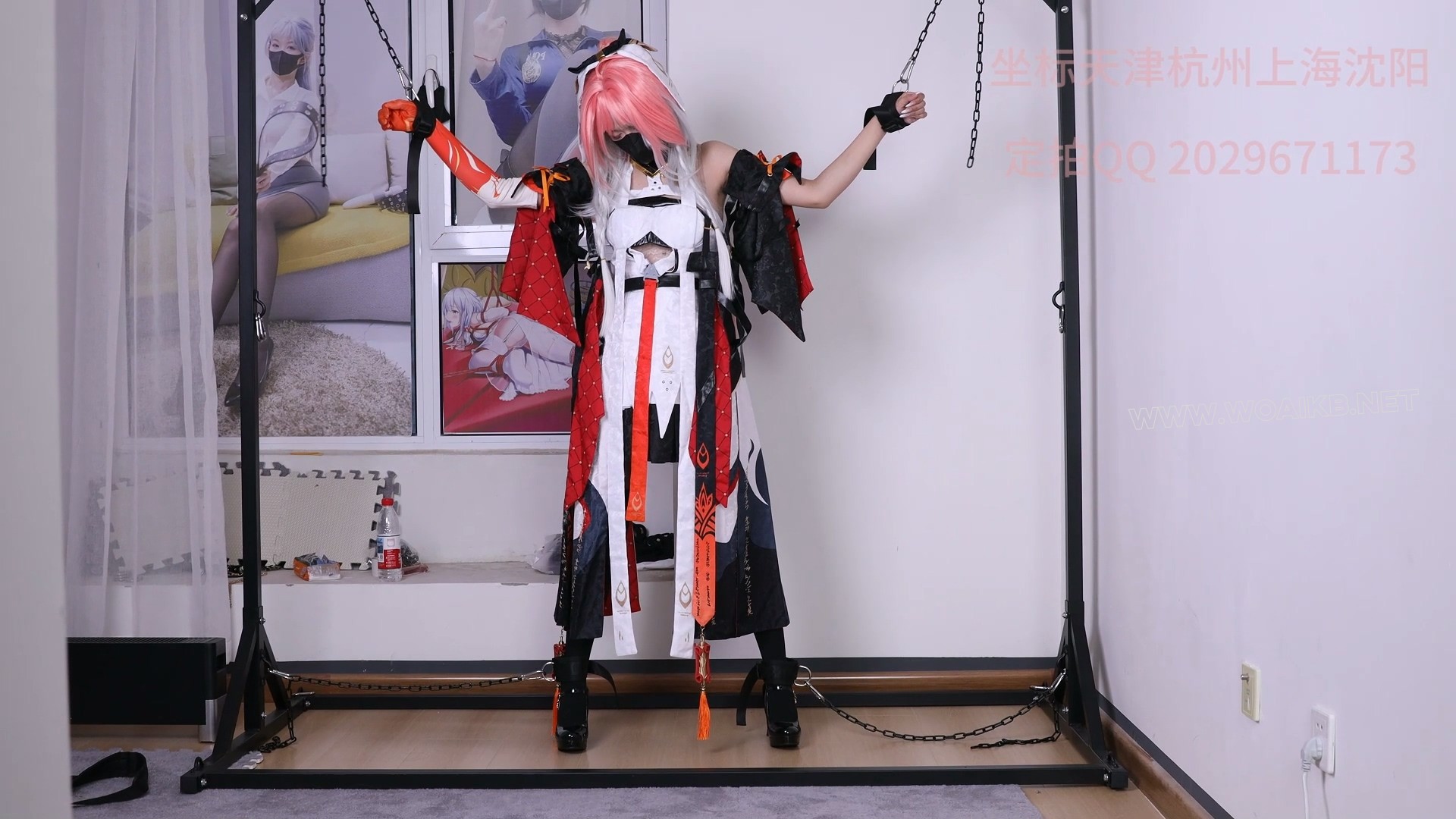 「鸣潮长离剧情」雪儿cos长离被猥琐摄影师欺骗带回家，摄影对雪儿开始性弩培养，被...