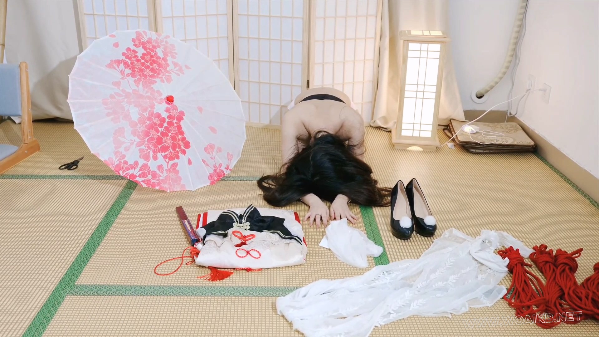 小九公孙离cos啵啵贝失控训练上