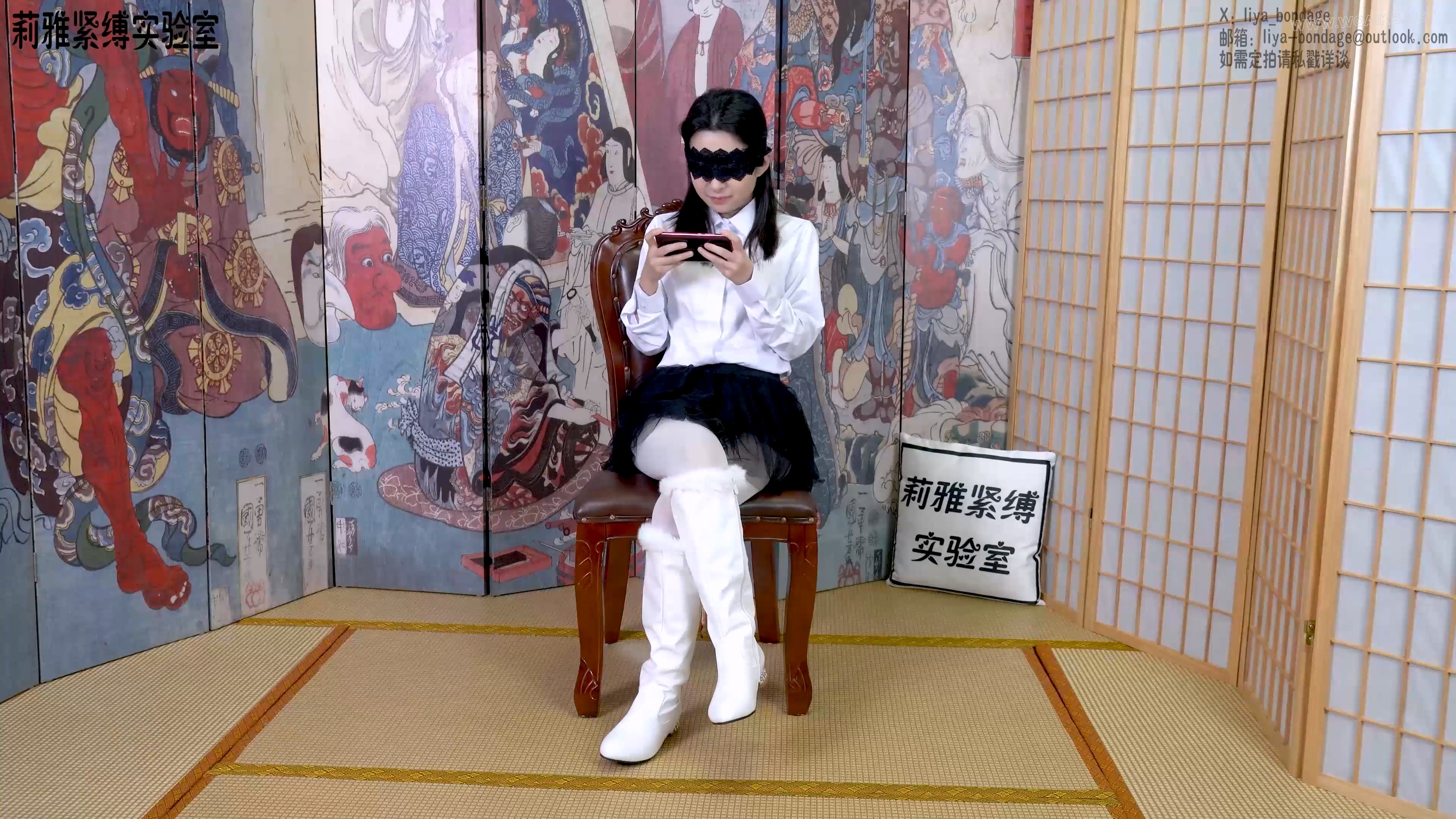 独居少女的劫难（一） DIDSP紧缚吊缚白丝靴子蛋蛋棒子