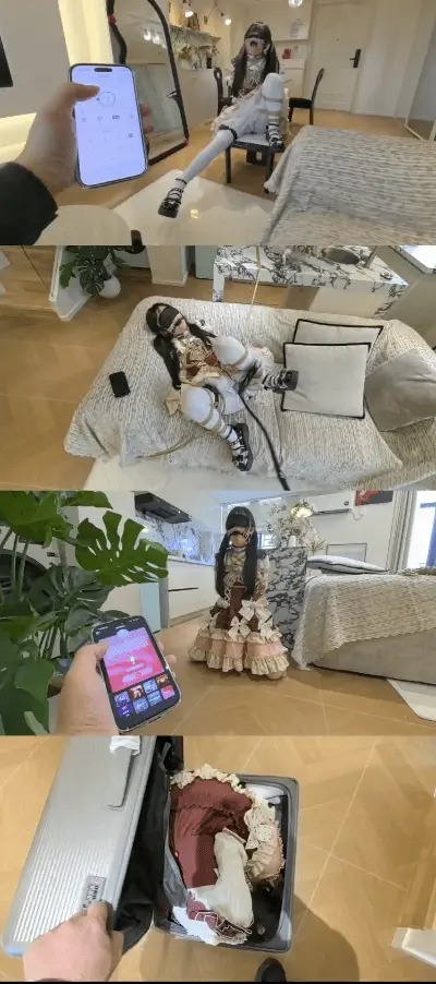 ◤暴走的小萝莉◢惊险的旅程 奇怪的行李箱 比起众目睽睽的羞耻 会动的行李箱显得更...