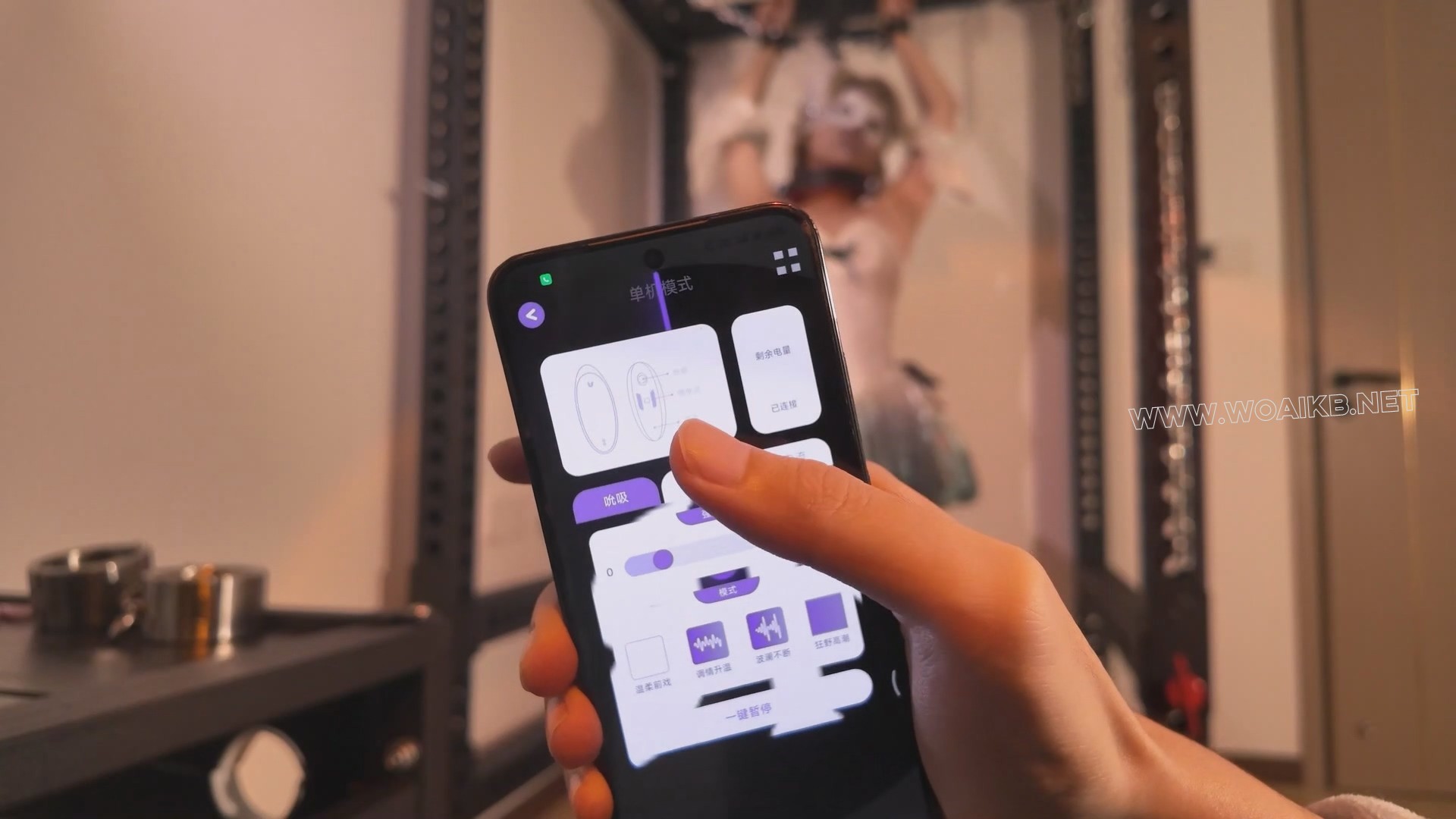 《琳妮特足尖鞋轧带强制踮脚》-海砂— 拘束架放置 龙门架强高踮脚 预览图 2