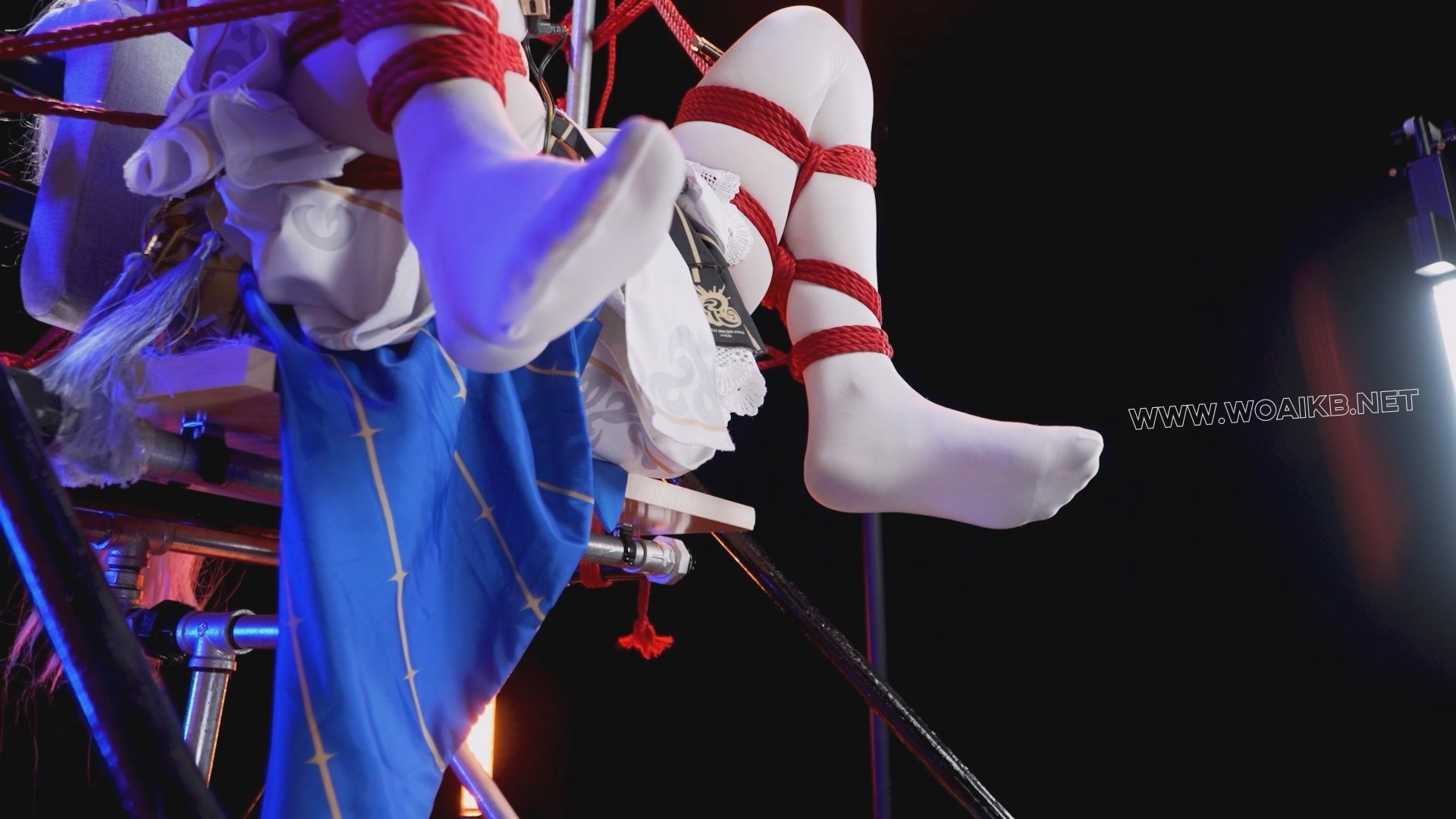 【拘束屋】第四期，应粉丝要求而再次陷入拘束架中被完全拘束的菲比 预览图 13