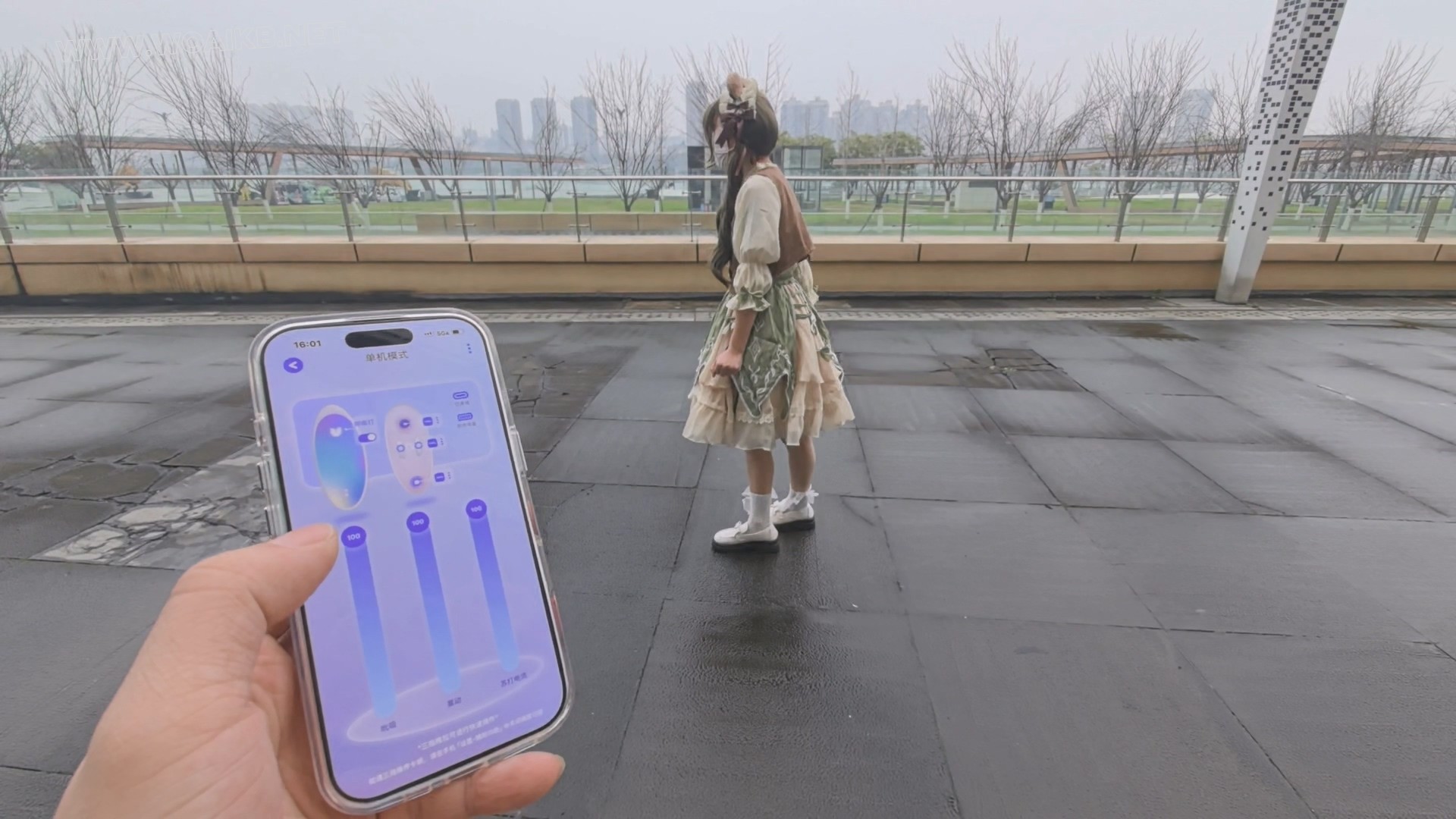 ◤暴走的小萝莉◢ 瞧把我M调成什么骚样了 内裤堵嘴封嘴 波波贝 电击器户外羞耻强高 预览图 27