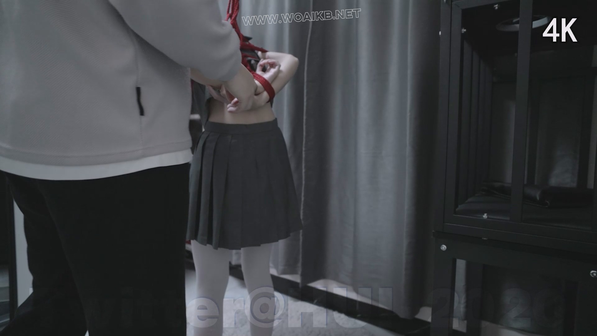 依旧啵啵贝，强制单腿吊，假YJ手动抽插，其实是因为炮机坏了 预览图 4