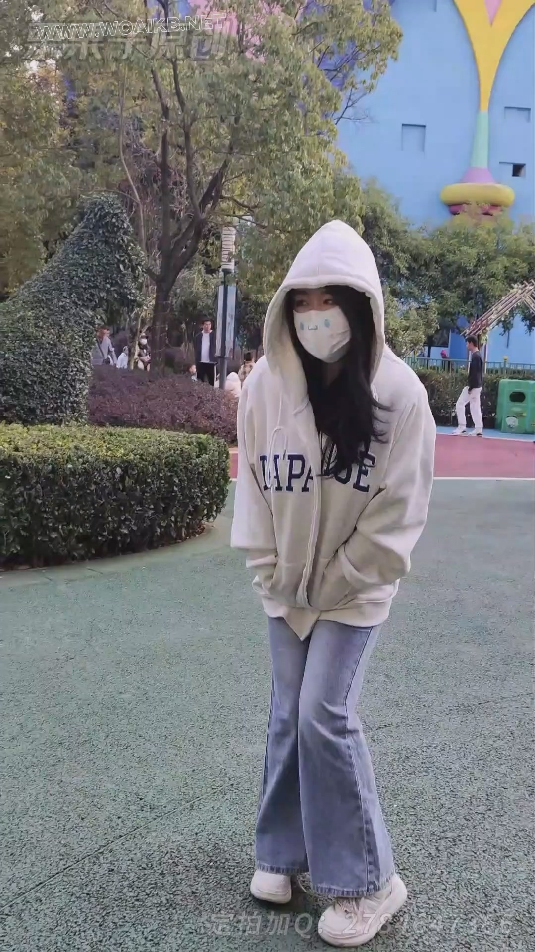 《被强制的女主播 7》 户外调教、游乐园lu出、游乐园强高、快乐蛋、龟甲缚、Ru贴、... 预览图 2