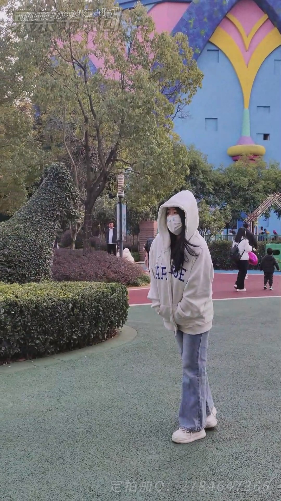 《被强制的女主播 7》 户外调教、游乐园lu出、游乐园强高、快乐蛋、龟甲缚、Ru贴、... 预览图 17