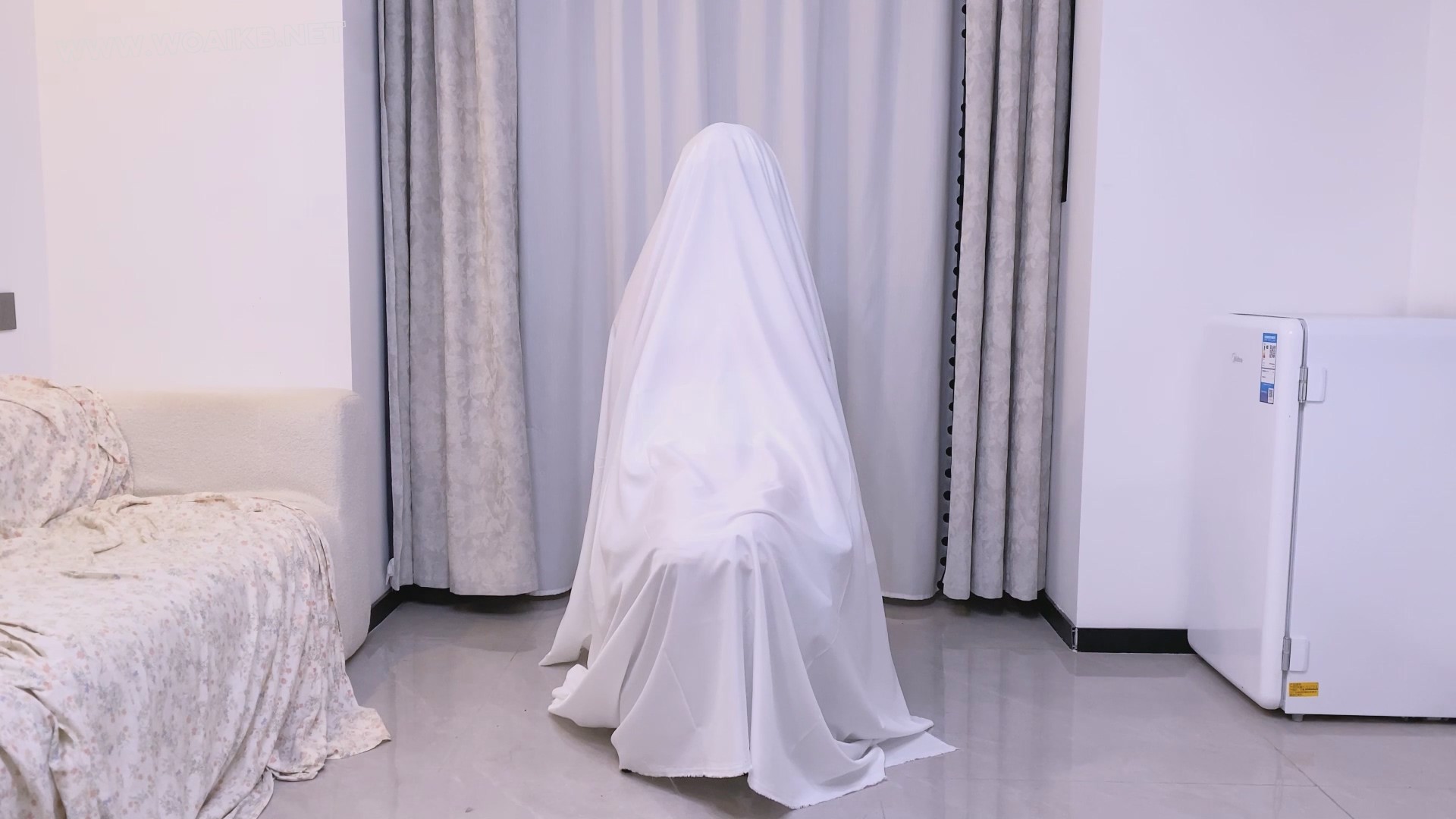 《二次元少女系》-客户定拍-第四集-鸣潮珂莱塔cos+椅缚感官封闭游戏+并腿缚+胸缚+... 预览图 1