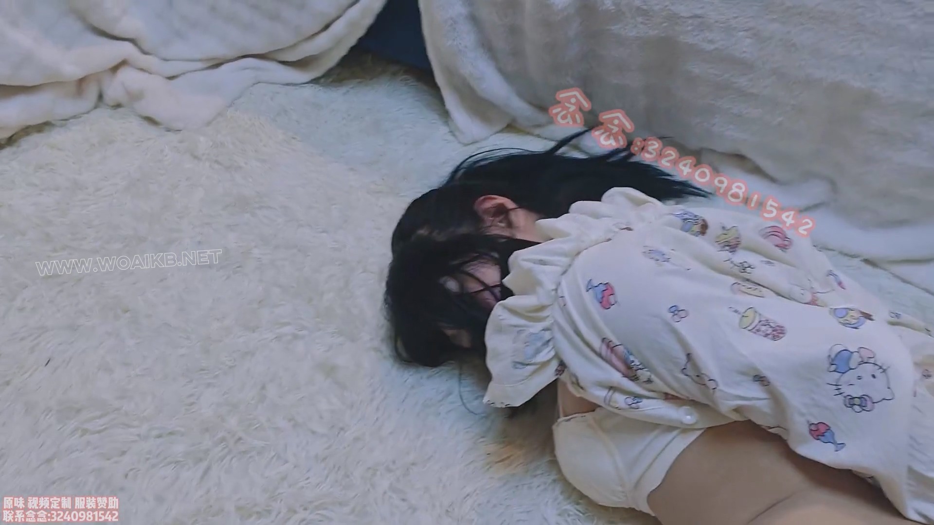 【念念】【微剧情】被扒下衣服胁迫的居家念念 睡衣人字拖 胶带捆绑封嘴 露内衣裤 ... 预览图 17