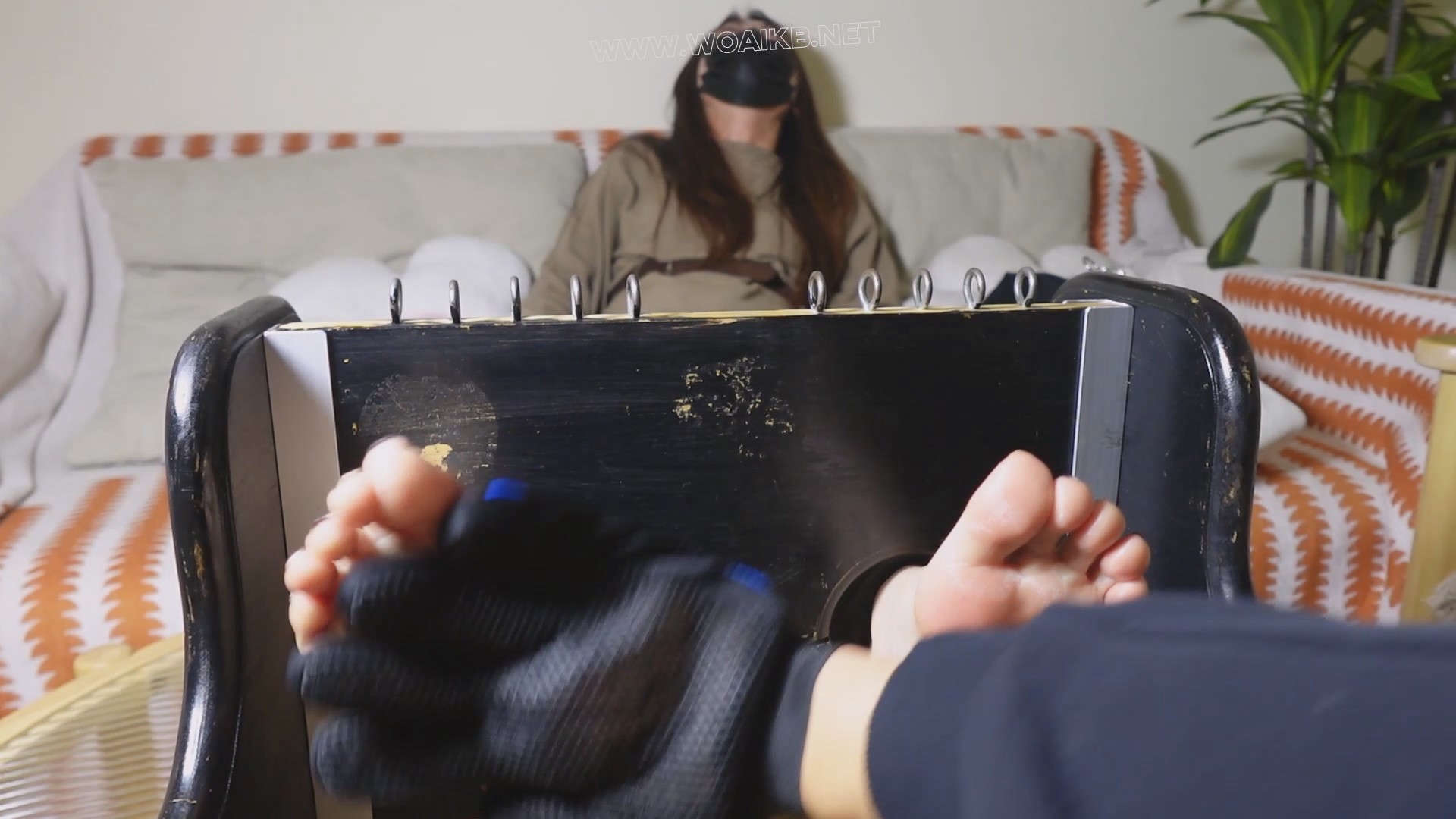 呆萌小学妹TK玩脚 预览图 2