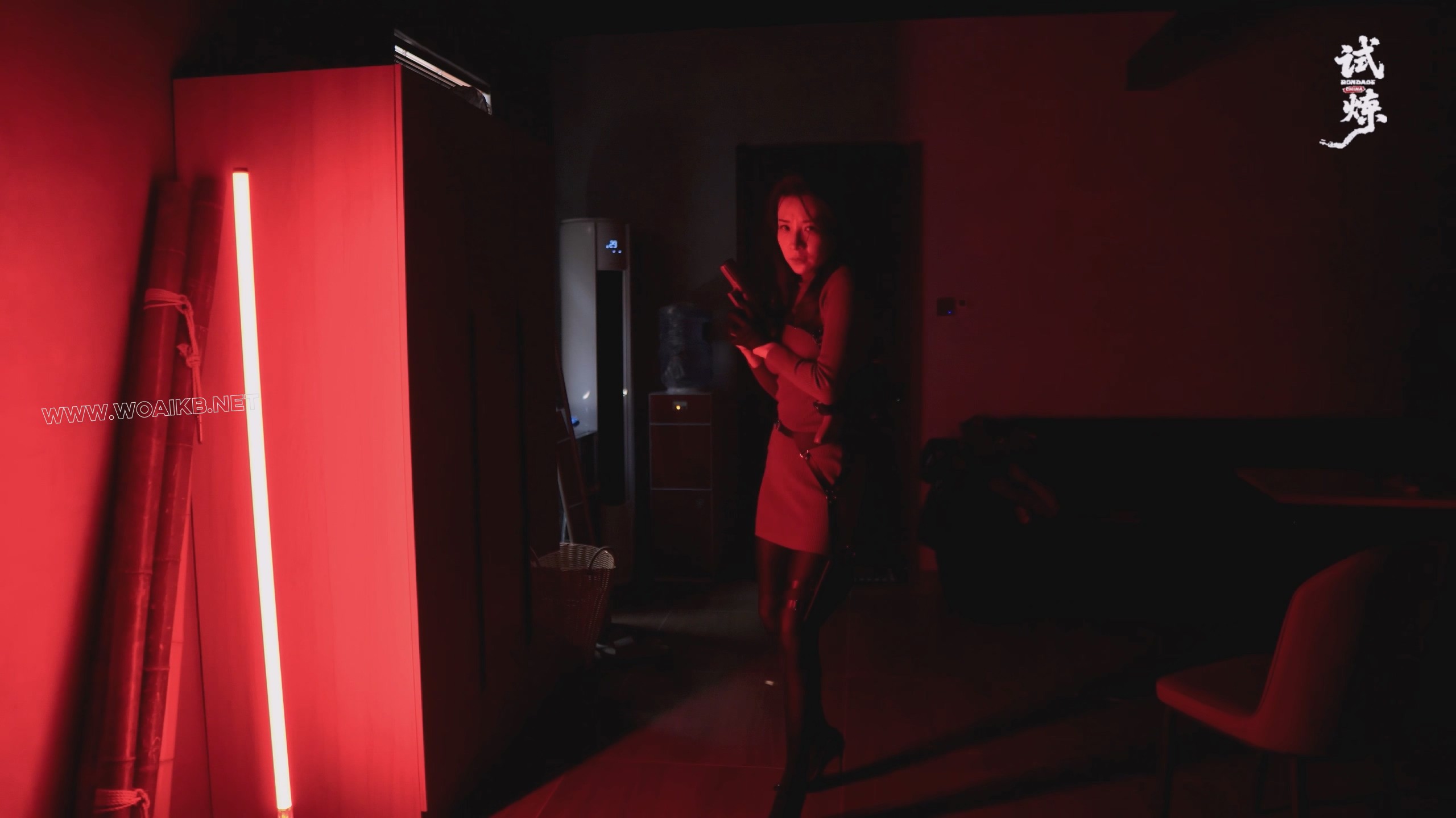 艾达王COS（白杨饰）探查秘密基地被神秘人抓住紧缚拷问（微剧情郊狼啵啵贝） 预览图 3