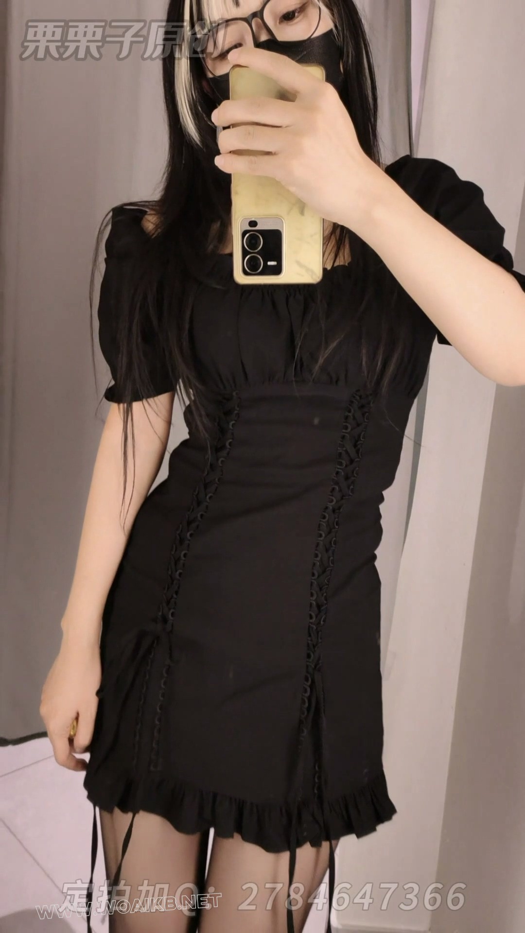 《搔首弄姿的女网红 01》 户外调教、商场强高、餐厅强高、高跟靴、包臀连衣裙、快... 预览图 4