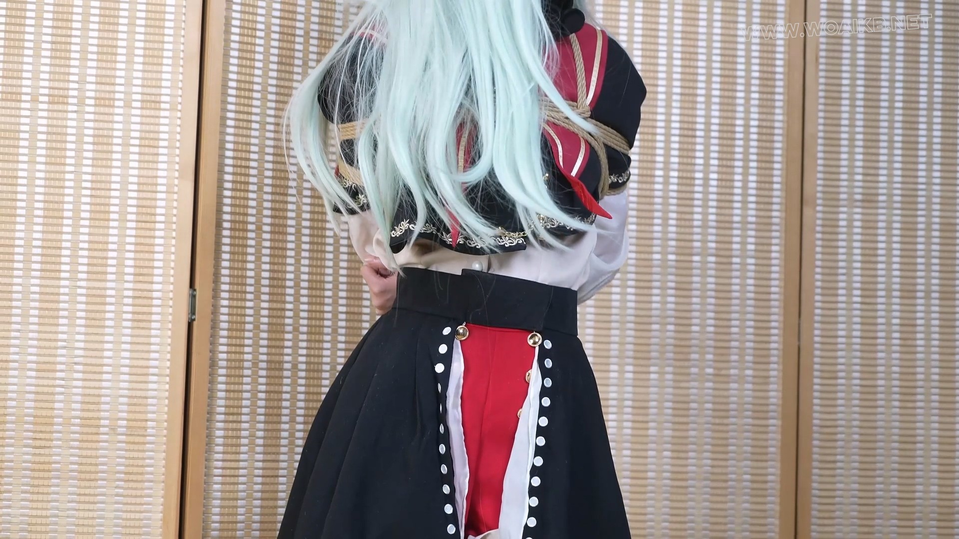 嗷嗷cos若叶睦，捆绑玩弄折磨！满地打滚！ 预览图 1