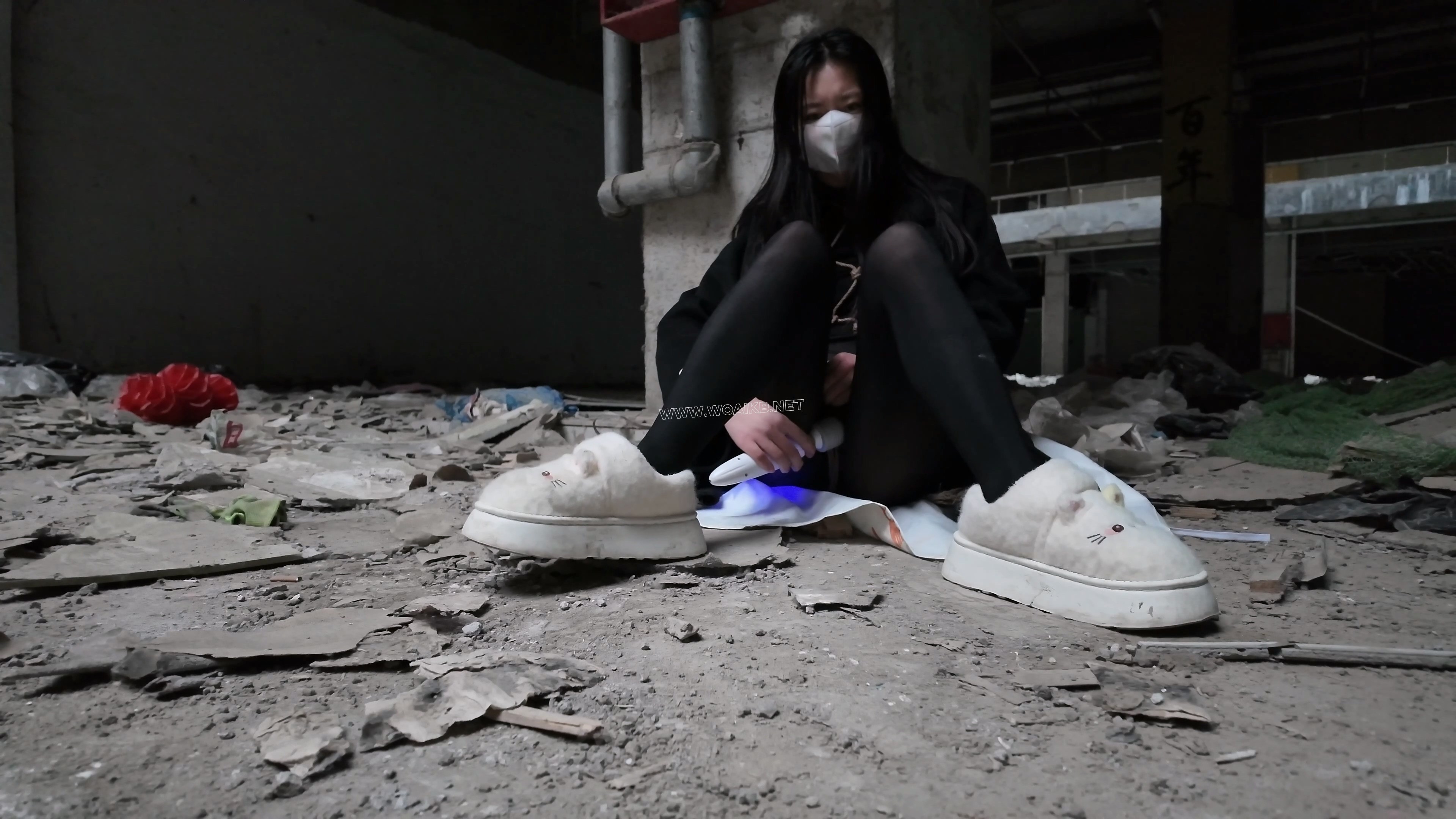 废墟自缚震动棒+跳蛋强震 预览图 14