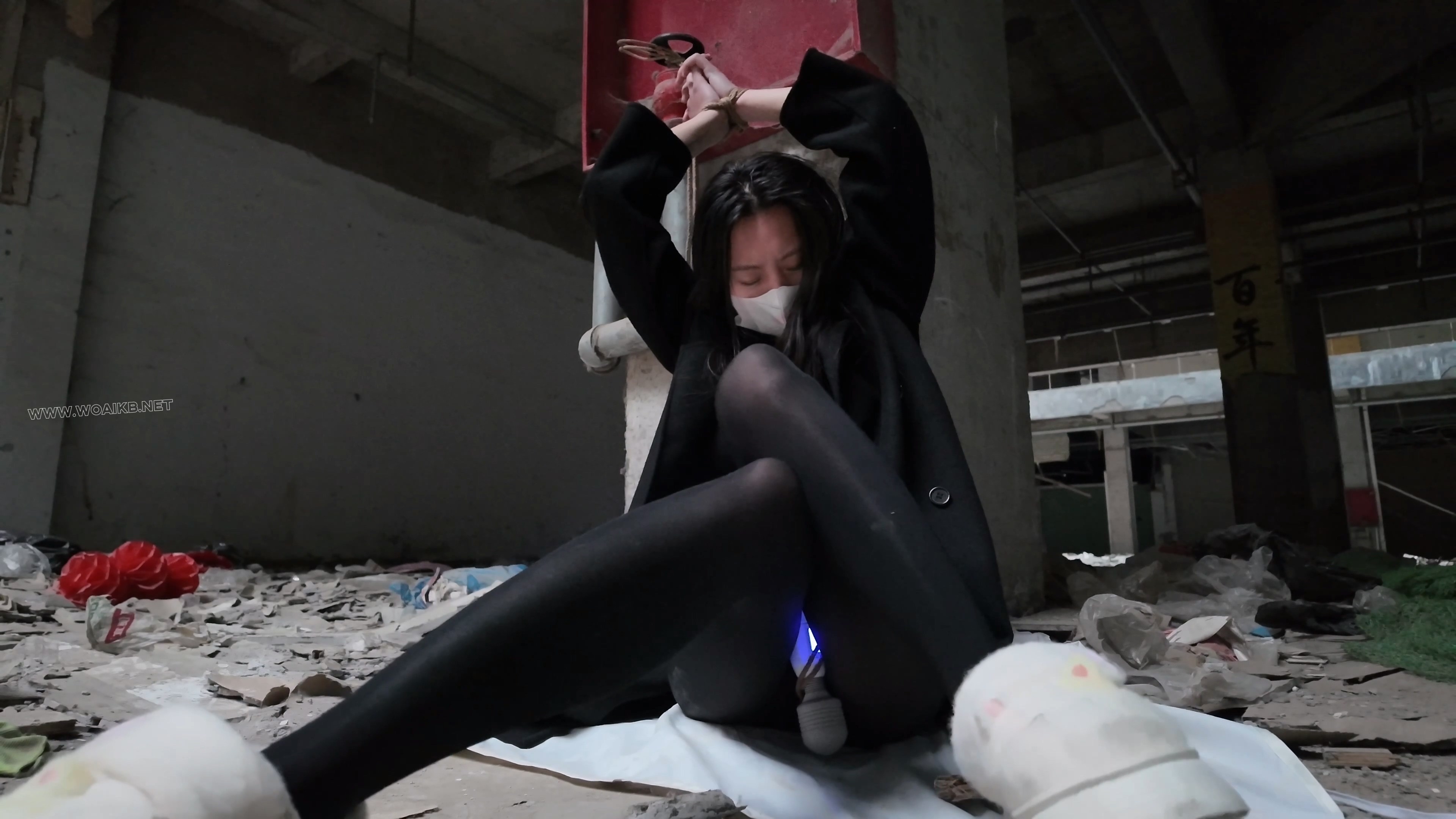 废墟自缚震动棒+跳蛋强震 预览图 19