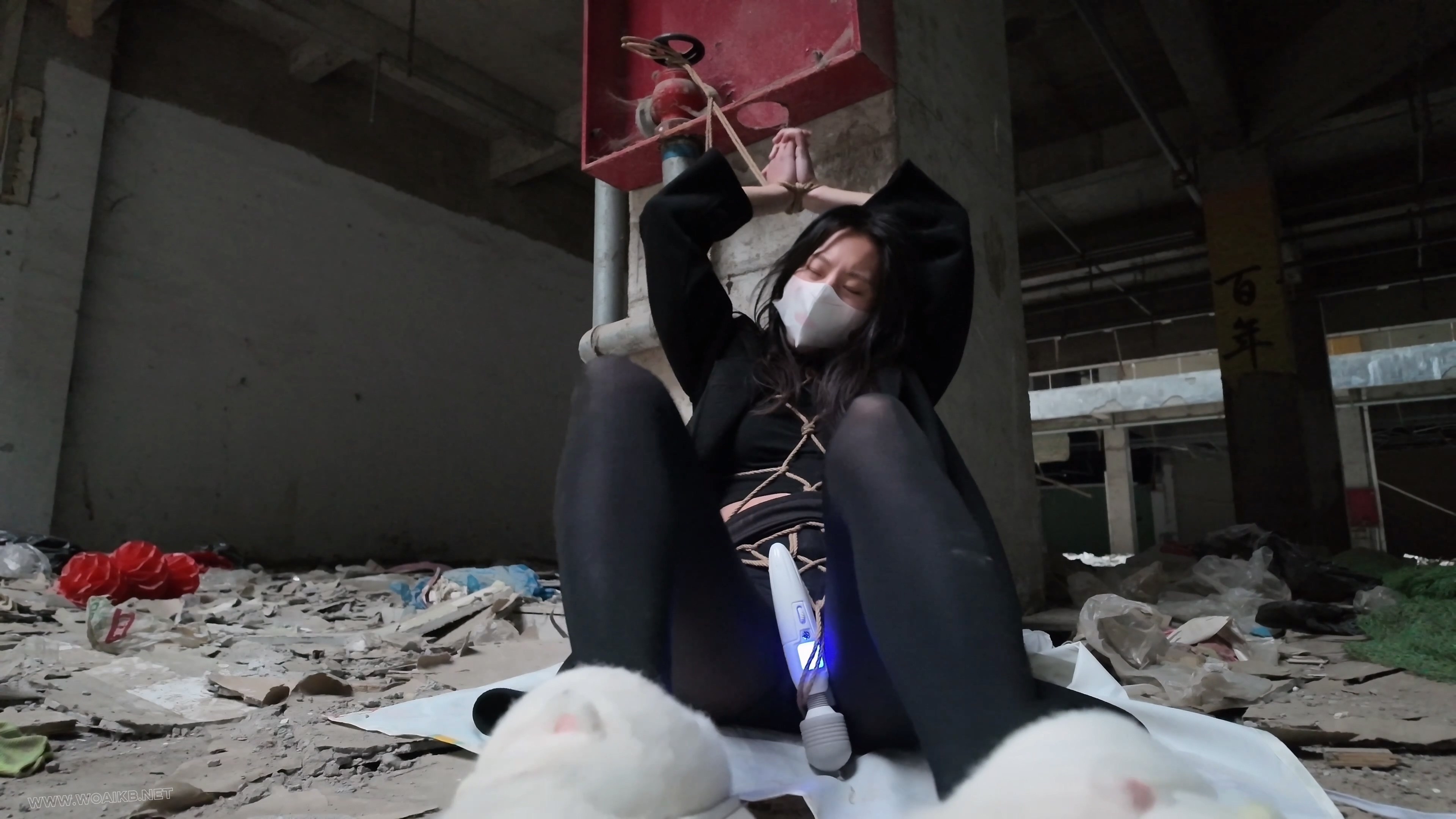 废墟自缚震动棒+跳蛋强震 预览图 20