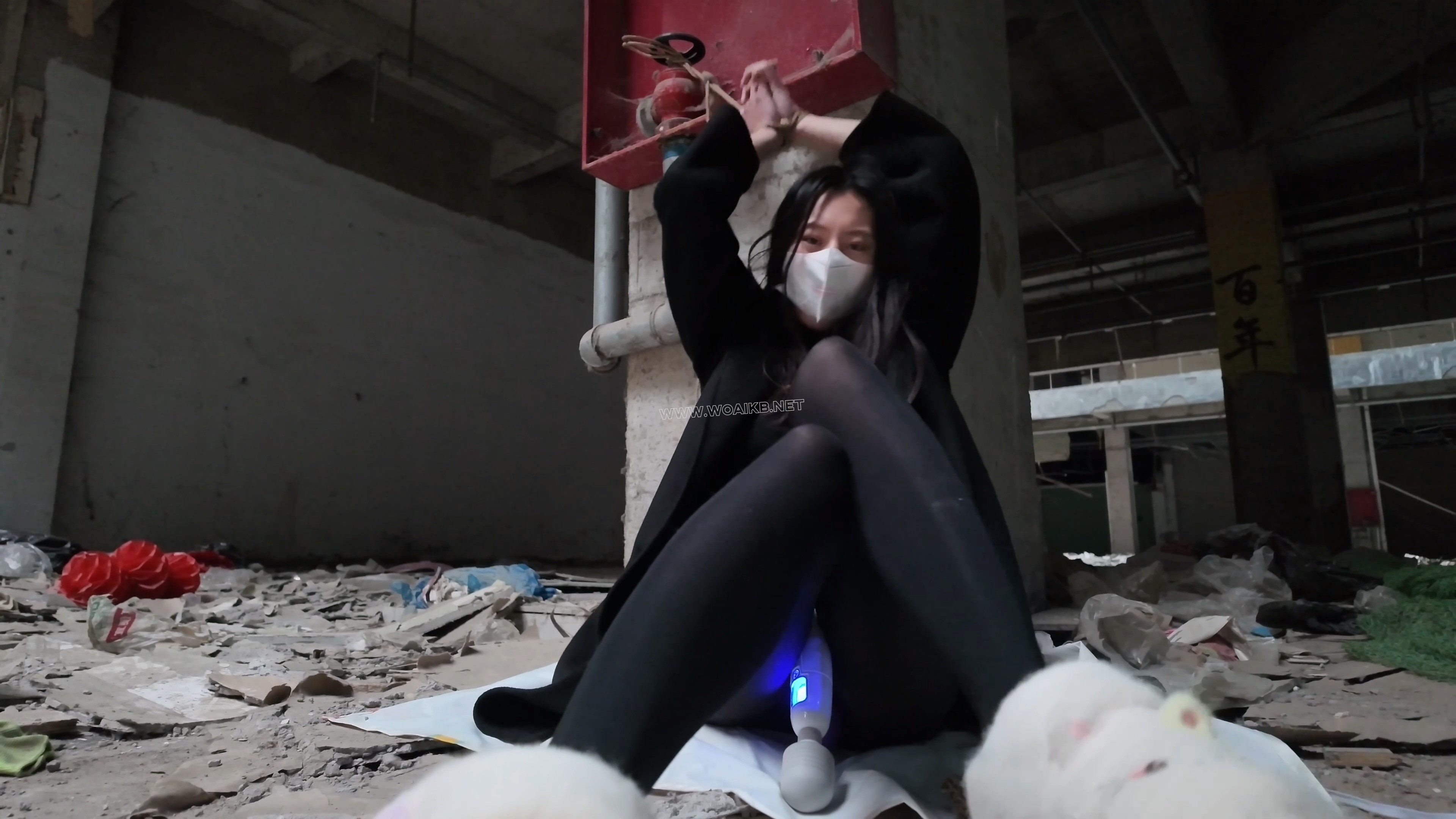 废墟自缚震动棒+跳蛋强震 预览图 21