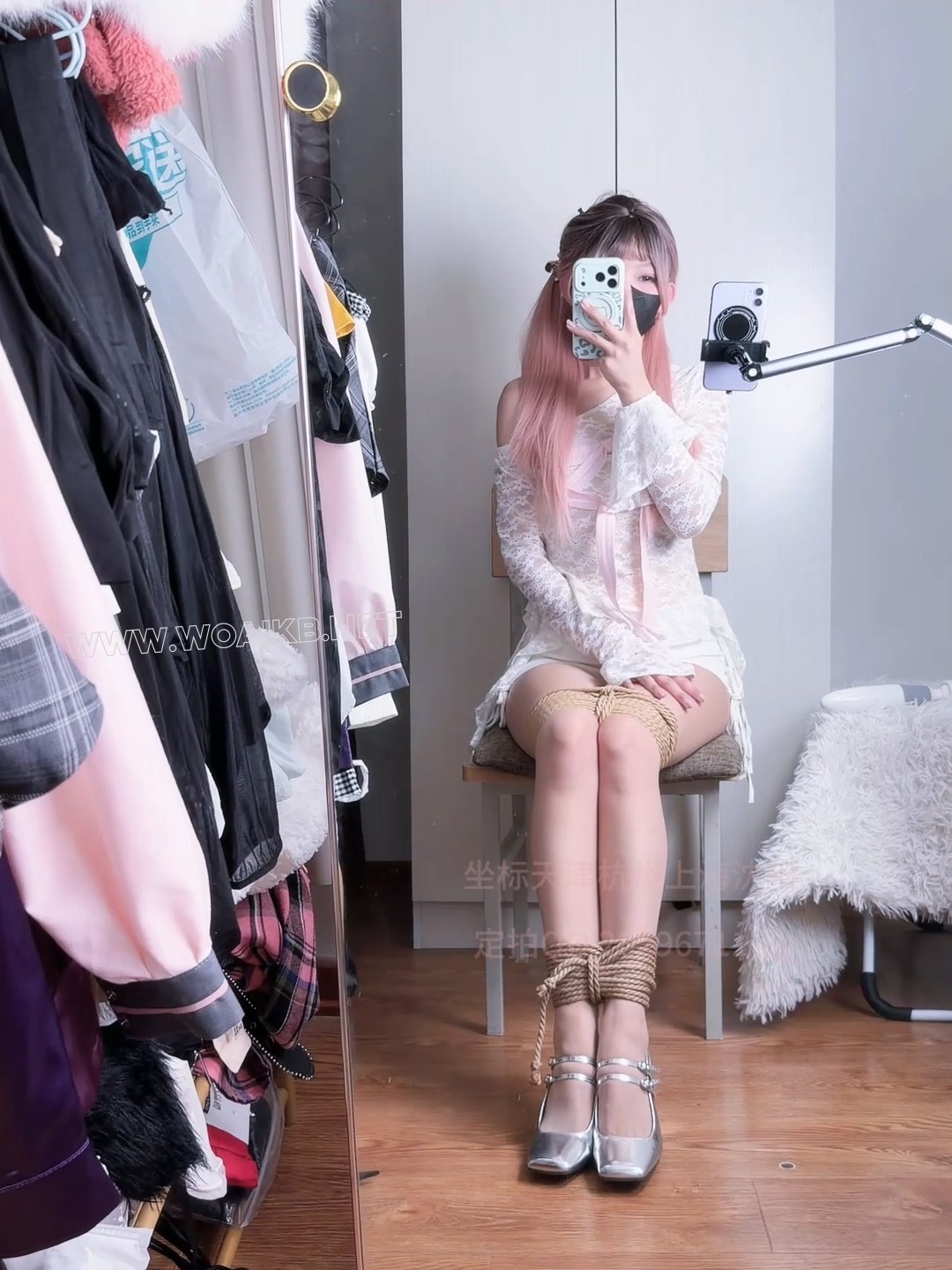 简单的自录定拍，自缚，zw，捆绑 预览图 8