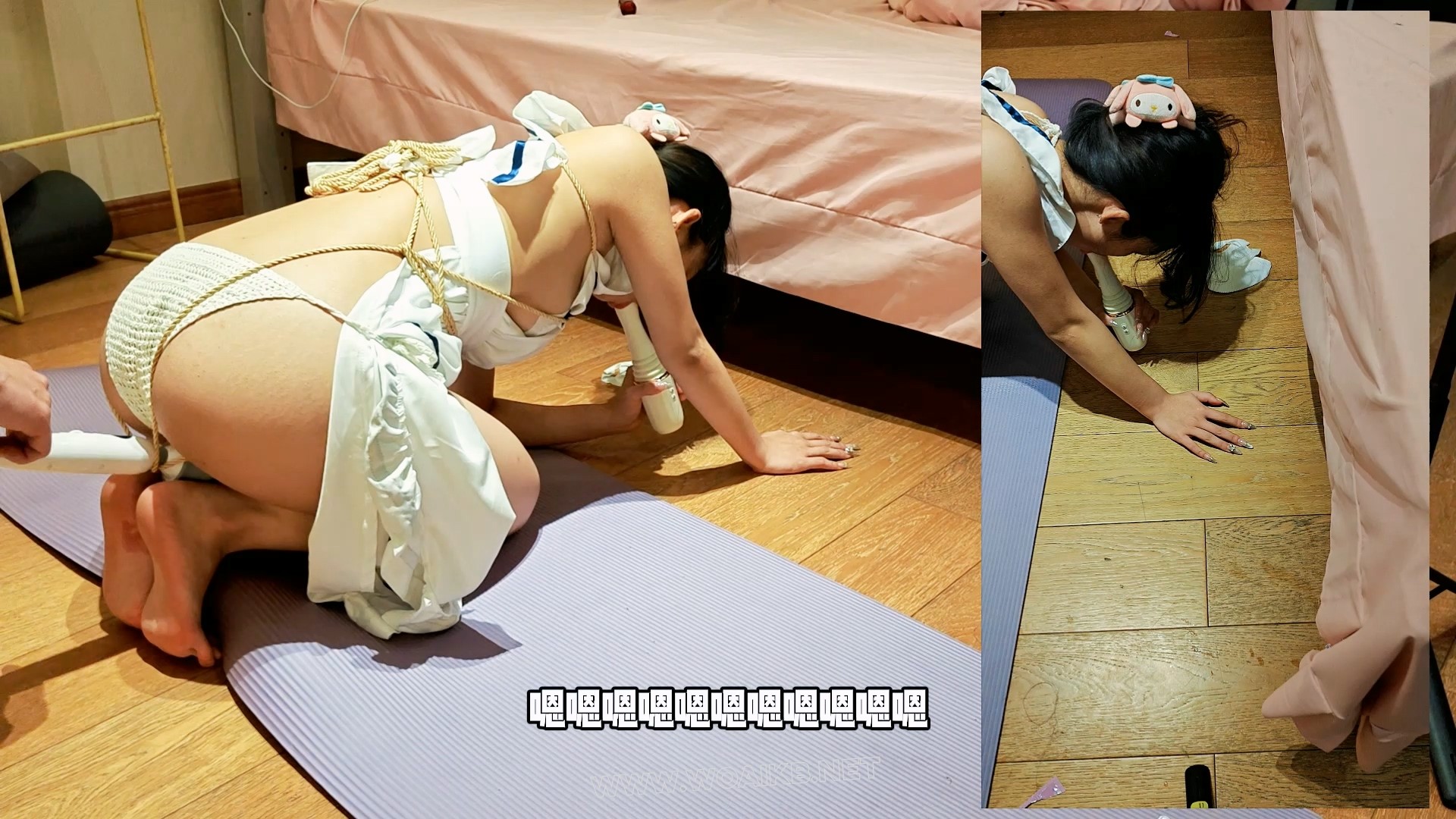 女仆妹妹偷玩玩具被主人发现后强制多次高潮,还要被迫和玩具大人道歉 预览图 17