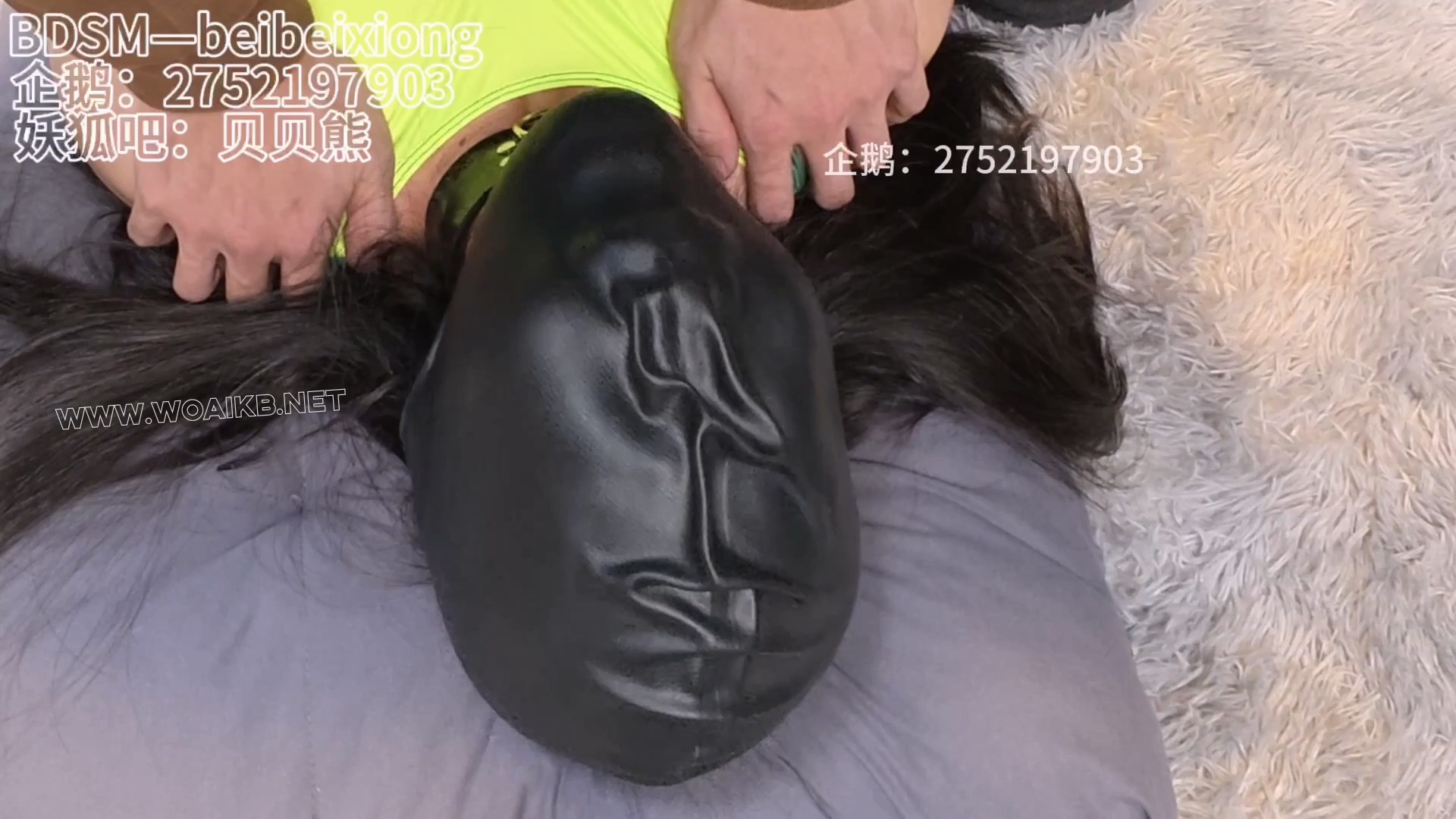 泳帽与塑料袋之间的激情碰撞，会擦出怎样的火花呢【报复贝贝26-泳帽塑料袋】 预览图 6