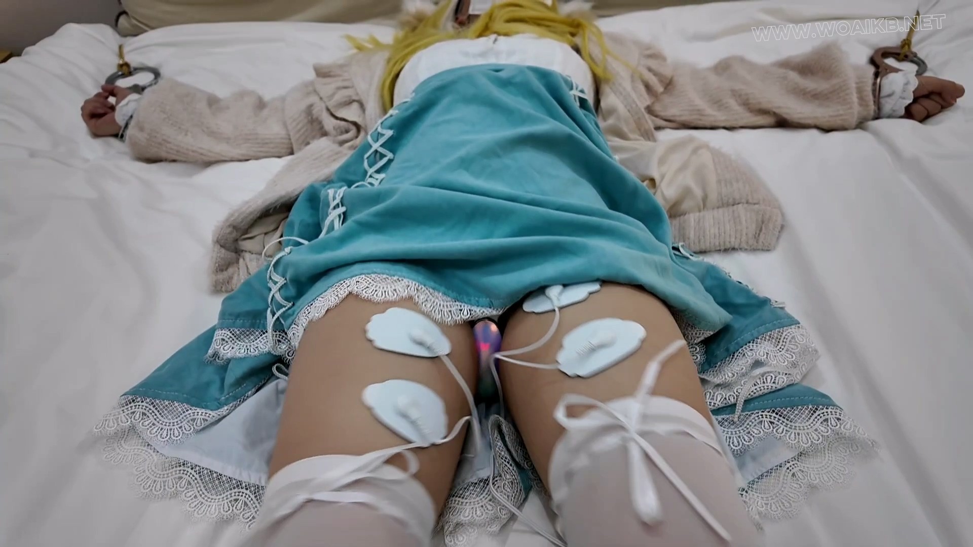 苏苏_明日方舟铃兰驷马镣铐tk大字啵啵贝失控强高，日后缚强制走绳 预览图 10