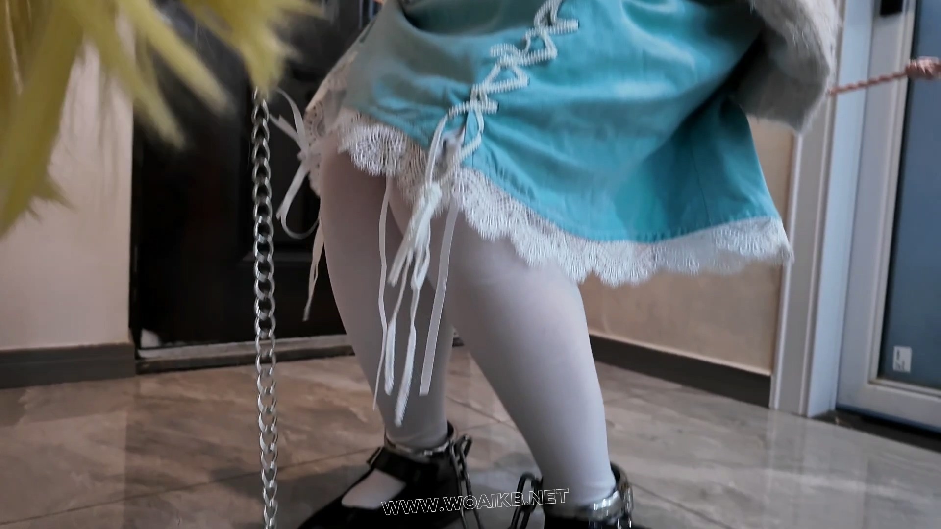 苏苏_明日方舟铃兰驷马镣铐tk大字啵啵贝失控强高，日后缚强制走绳 预览图 13