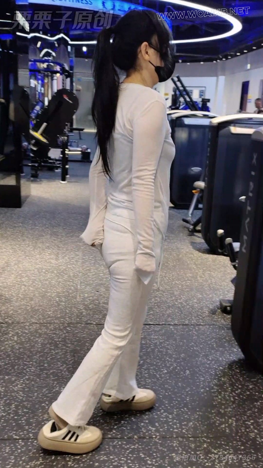 《被强制的妹妹 03》 户外强高、健身房调教、健身房强高、假丁丁、瑜伽裤、反复强高 预览图 15