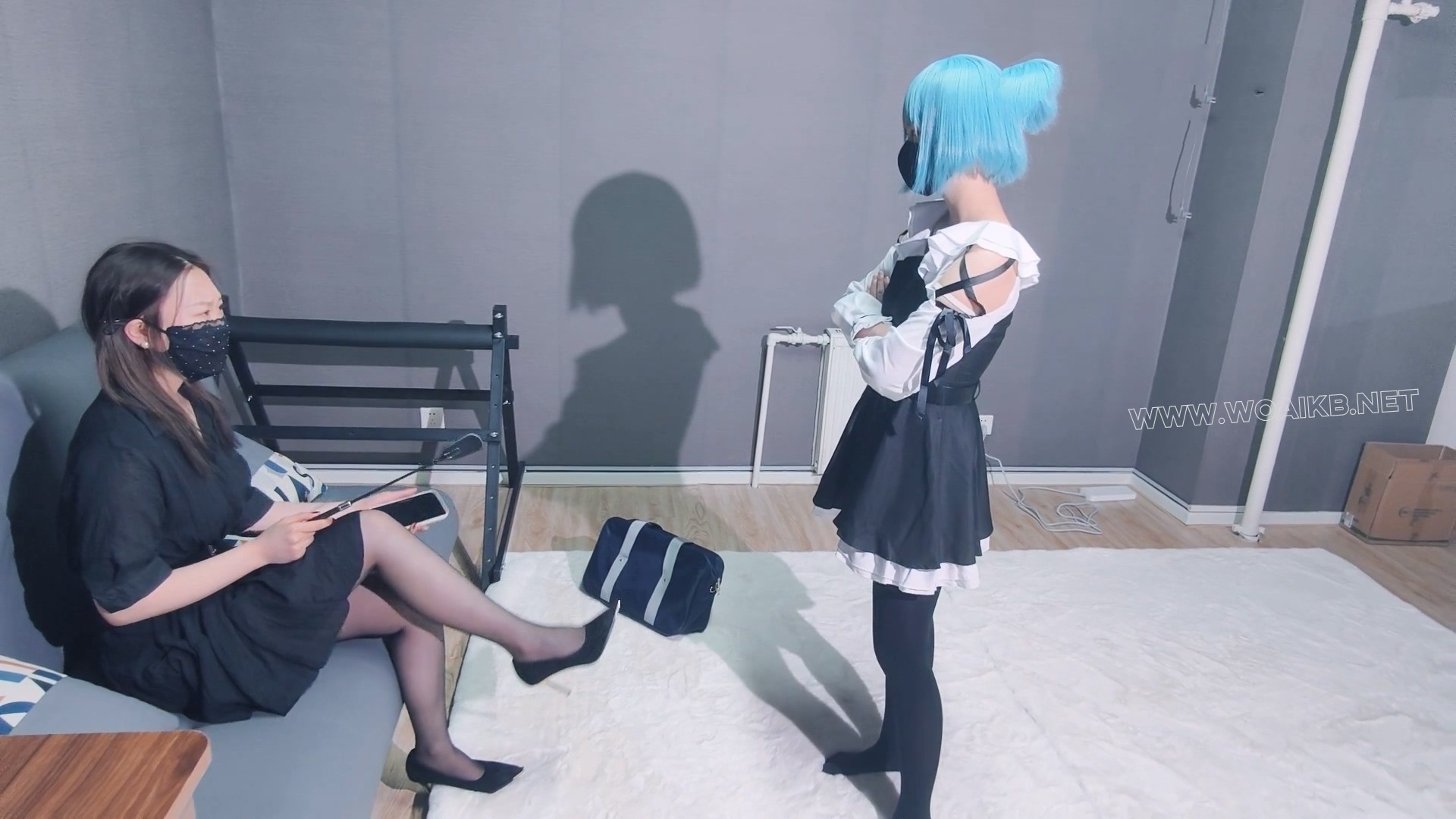 【班主任时汐严厉管教叛逆女学生依依】【女女剧情 强迫管教 精彩对话 单腿吊缚 金... 预览图 2