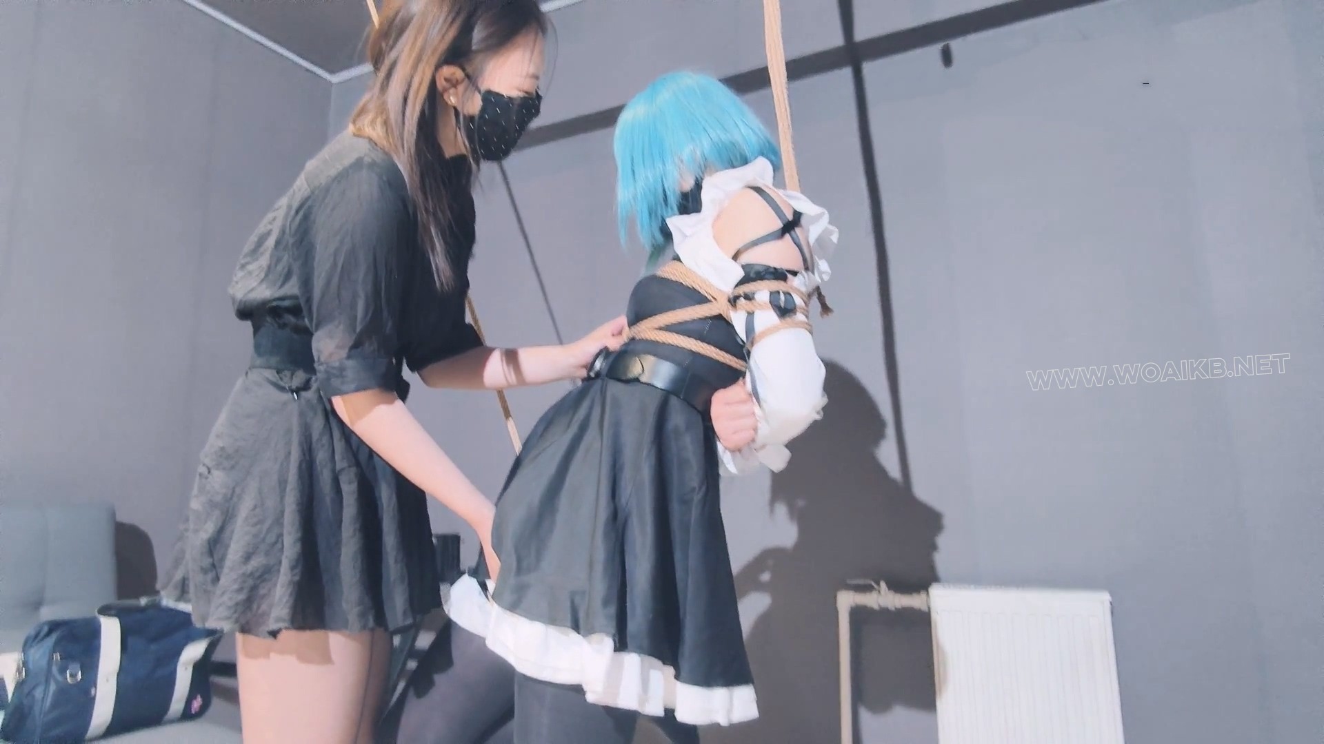 【班主任时汐严厉管教叛逆女学生依依】【女女剧情 强迫管教 精彩对话 单腿吊缚 金... 预览图 7